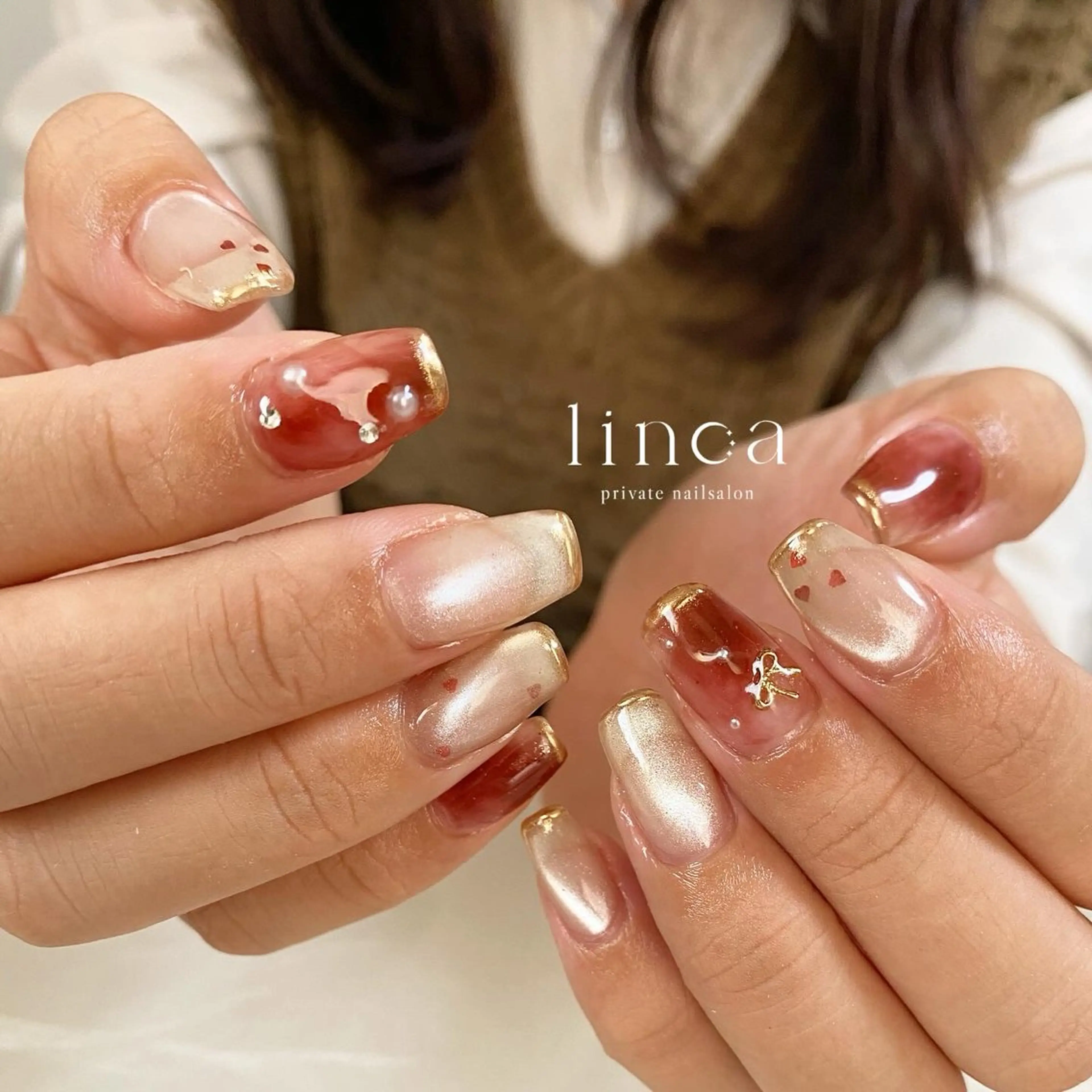 ネイル ハンドネイル ハンドケア linoa nailのネイルデザイン