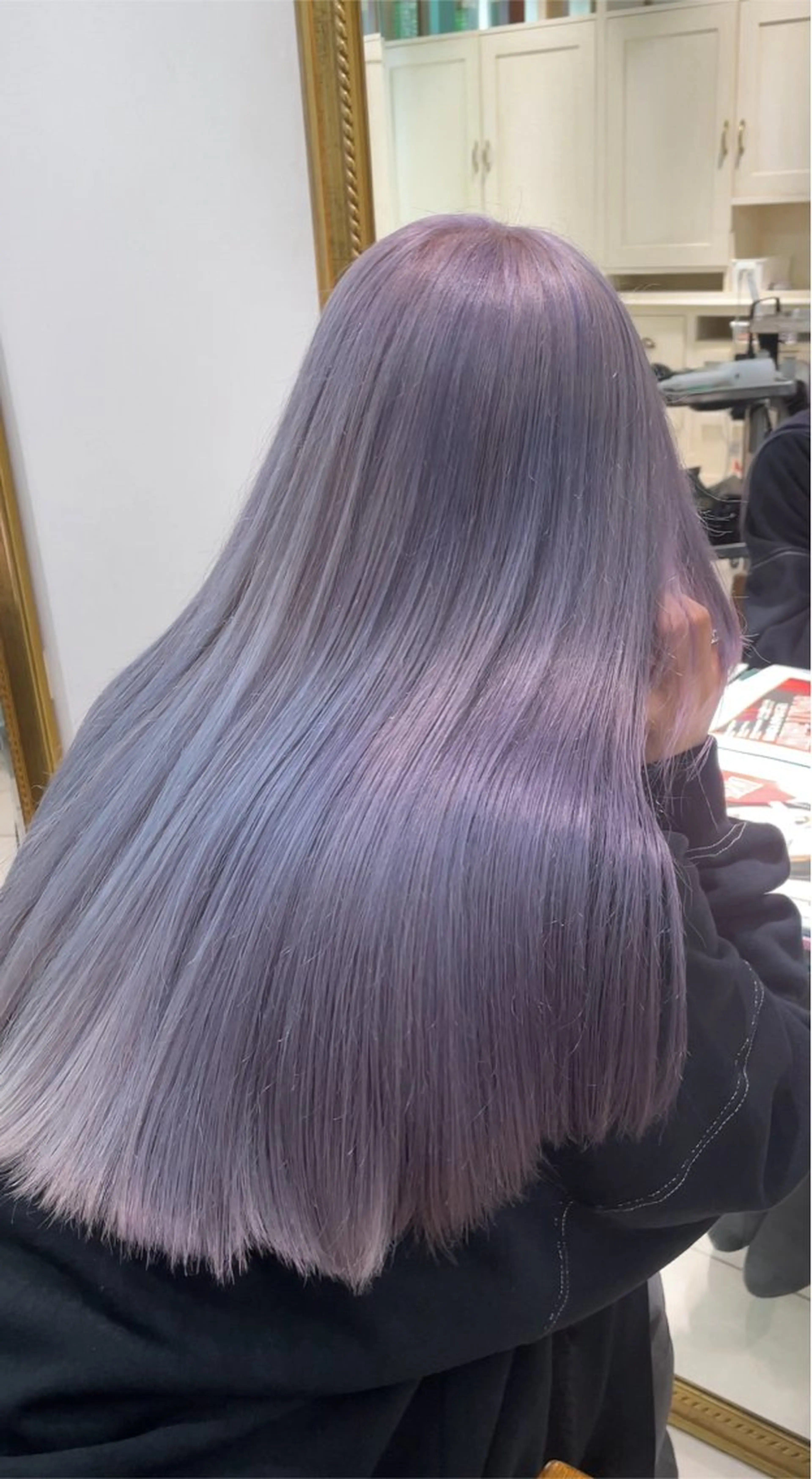 ロング カラー 🪼AI/オリーブ ベージュ🪼のヘアスタイル