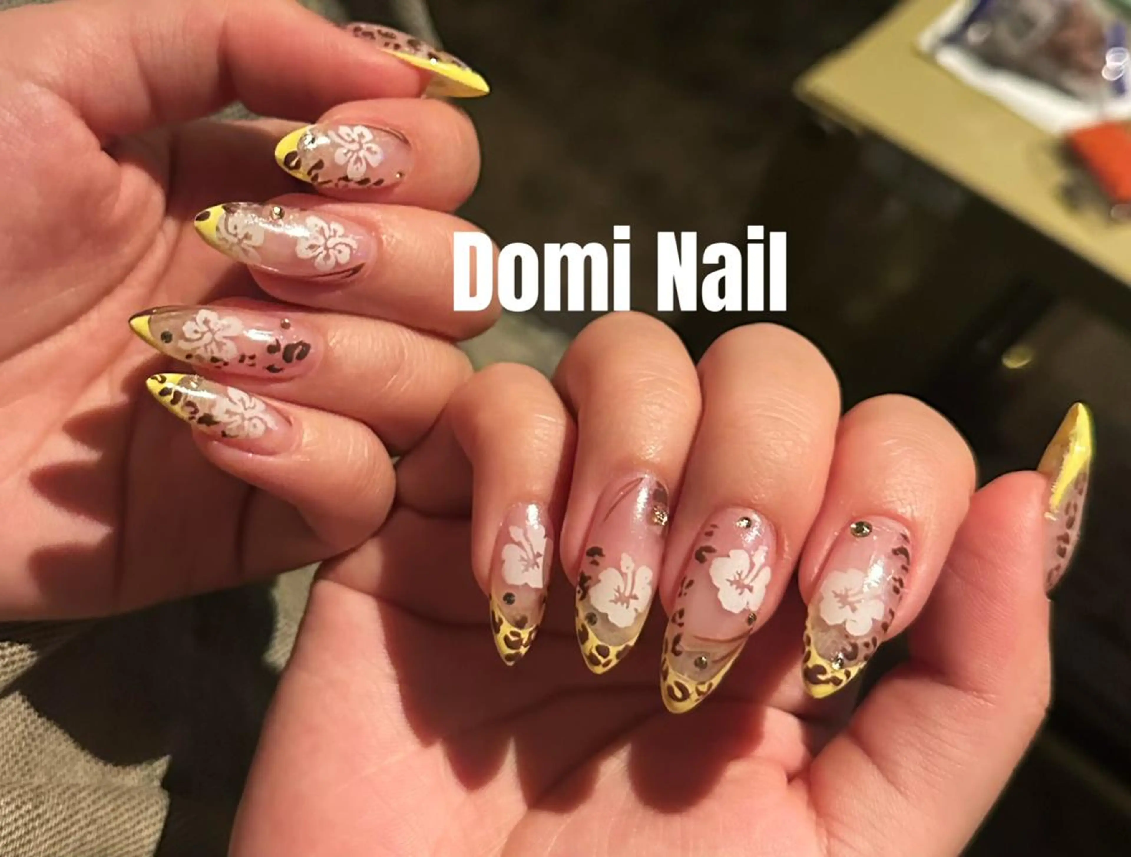 ネイル 持ち込み ネイルチップ ハンドネイル 渋谷 Domi Nailのネイルデザイン