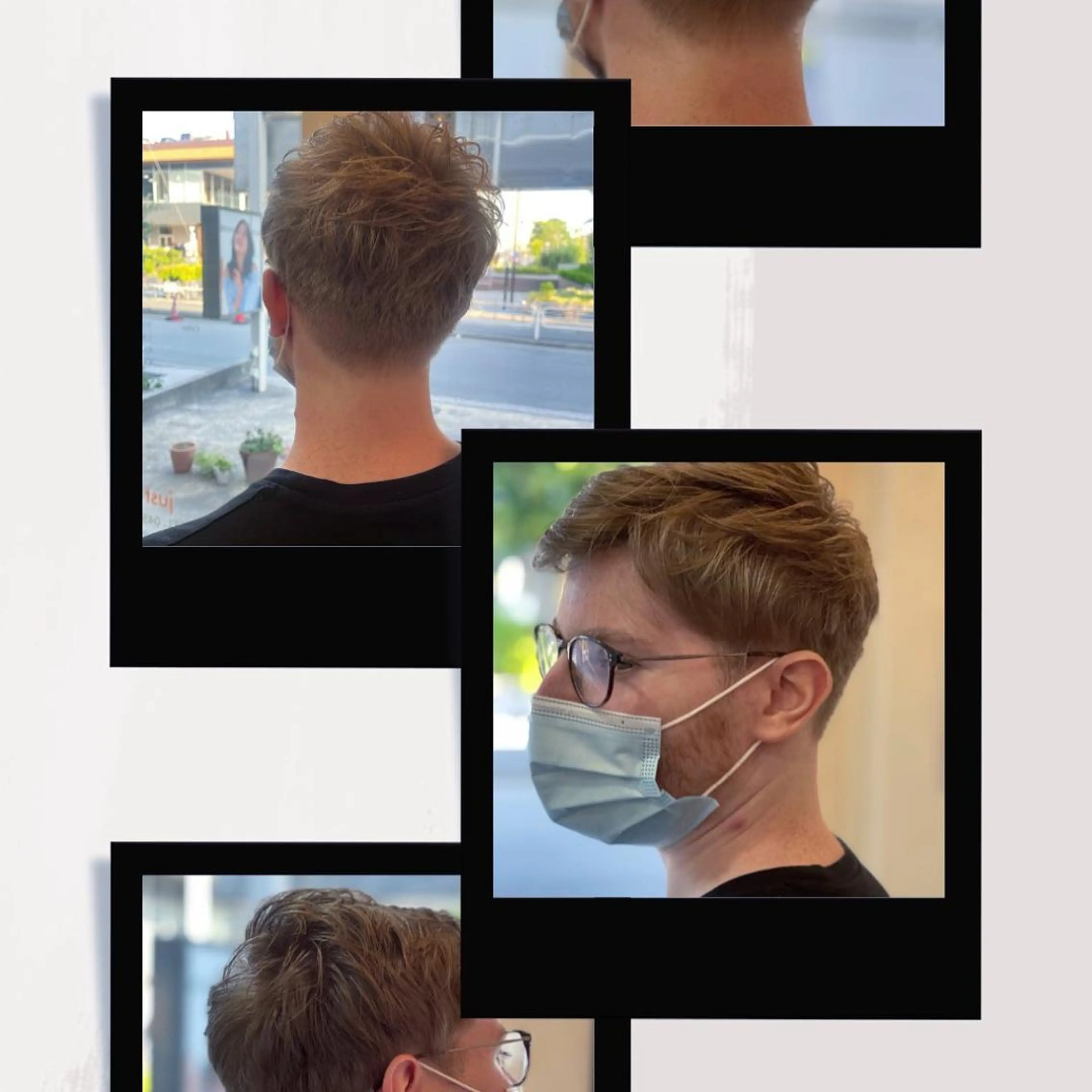 ショート カラー ハイライトカラー インナーカラー ボブ ハイライト 髪質改善 justbeauty CiNQのヘアスタイル