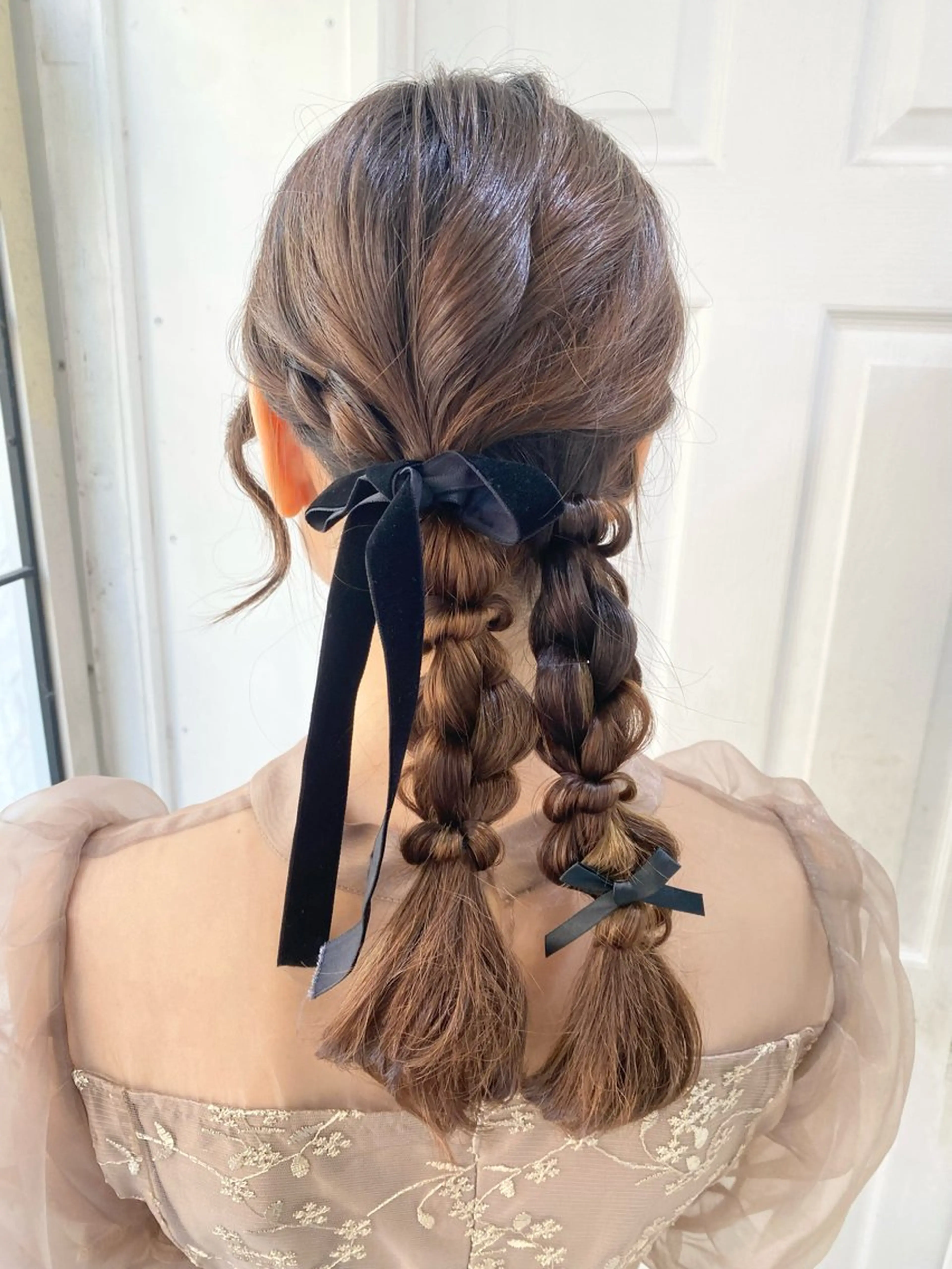 ヘアアレンジ uros.中目黒 moekaのヘアスタイル