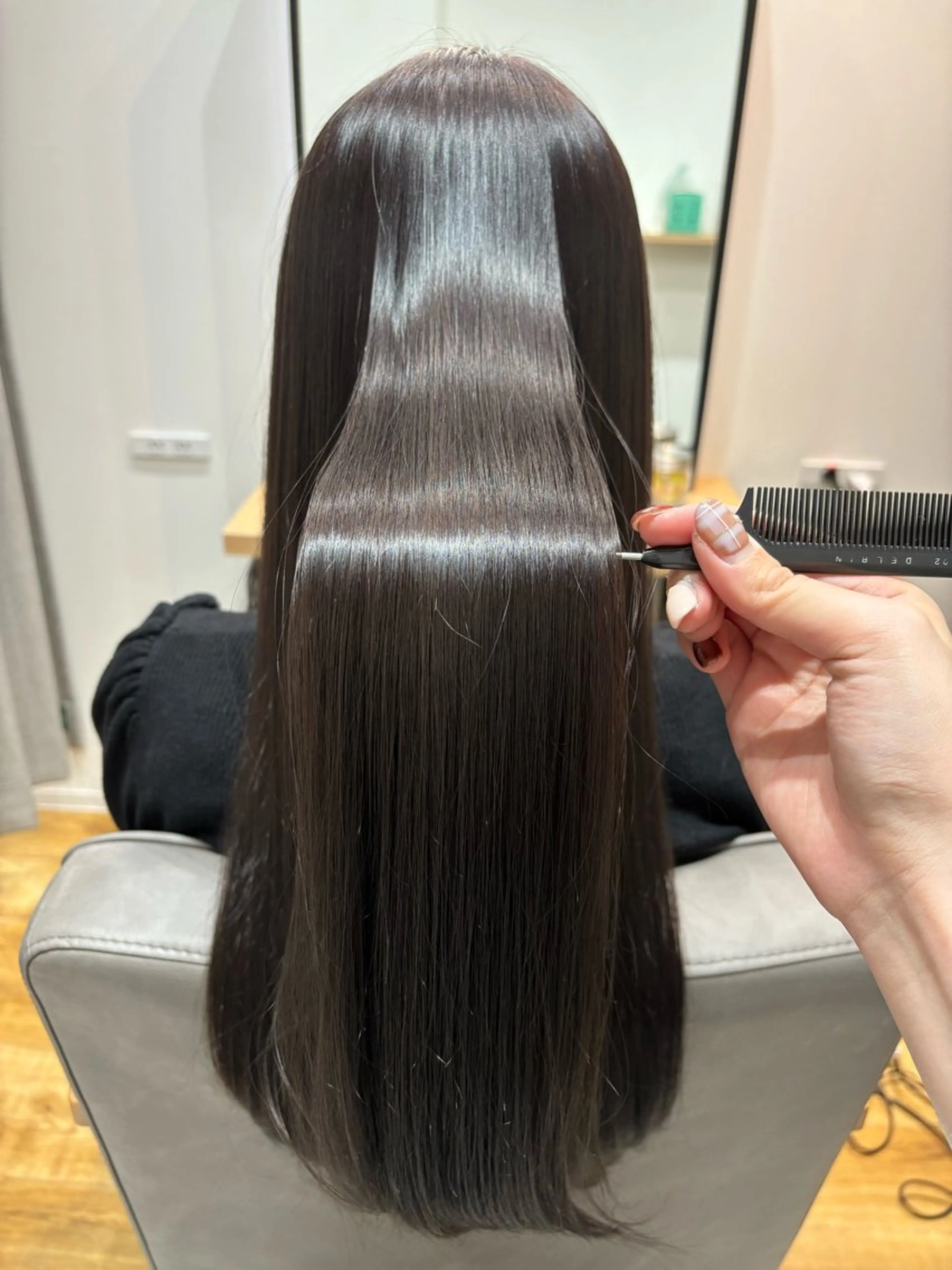 ロング トリートメント 🤍美髪縮毛/髪質 改善/池上夏凜🤍のヘアスタイル
