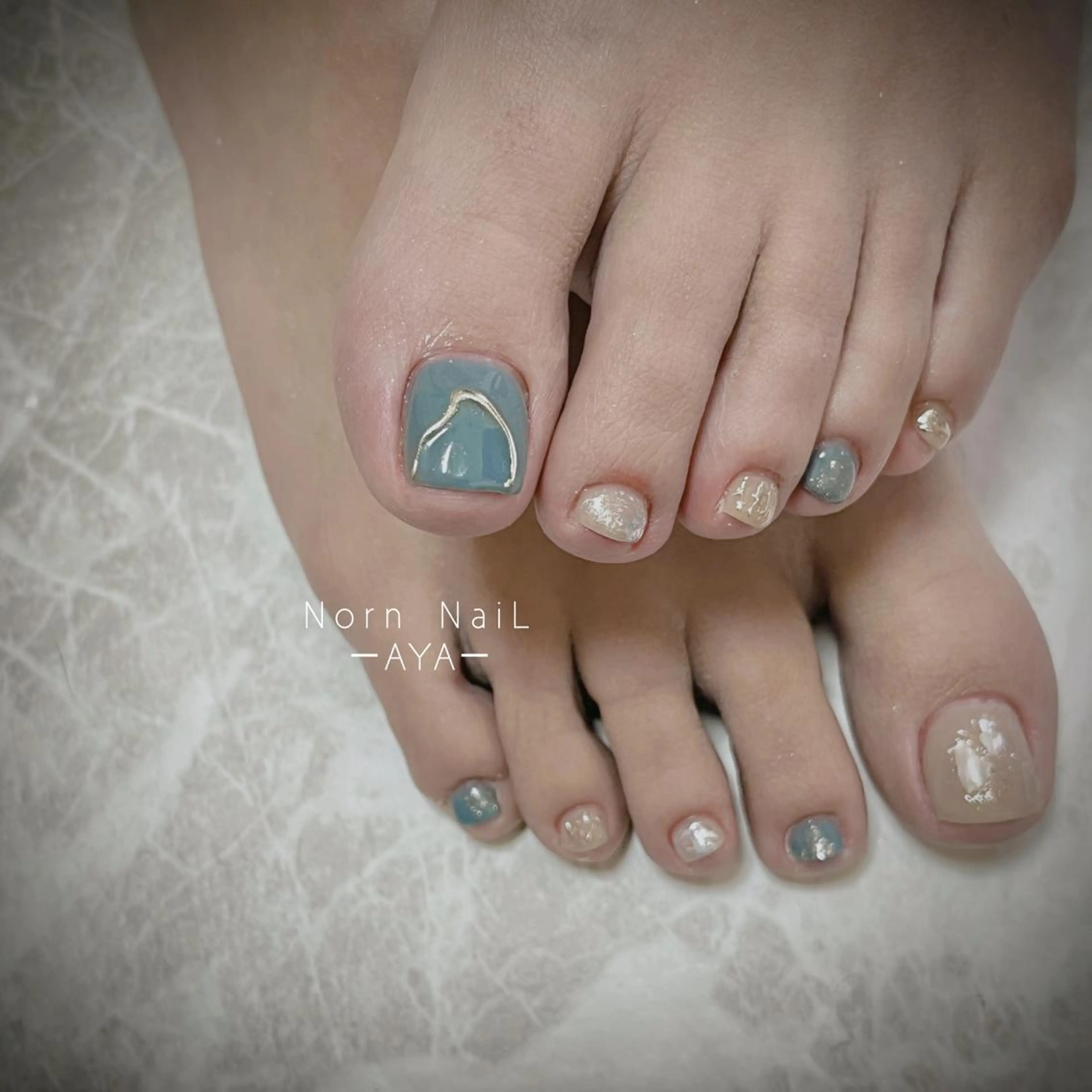 ネイル フットネイル U Ayaのネイルデザイン