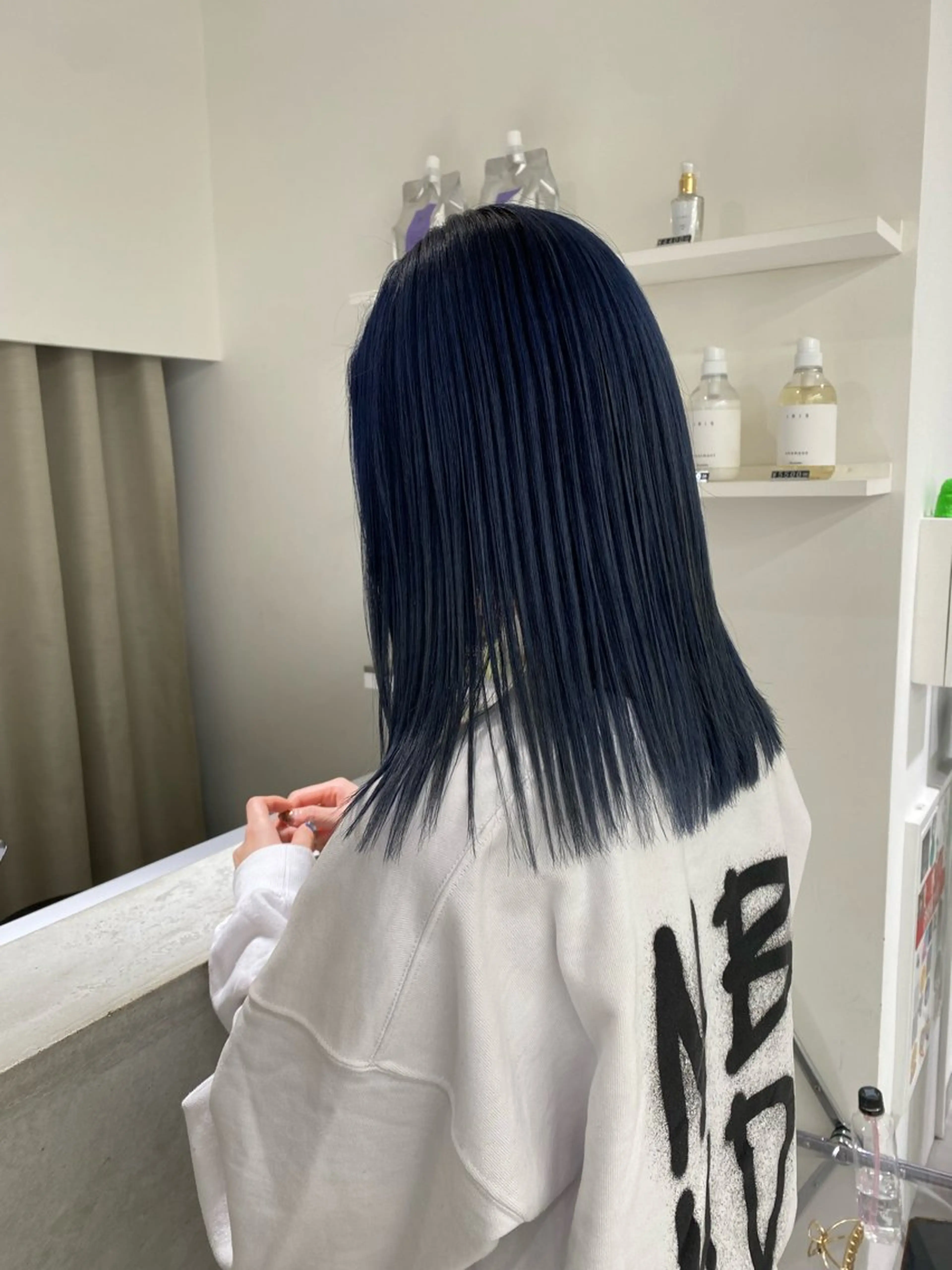 ミディアム カラー バレイヤージュ ベージュカラー ブリーチ ケアブリーチ ダブルカラー ヘアカラー トリートメント okumura makiのヘアスタイル