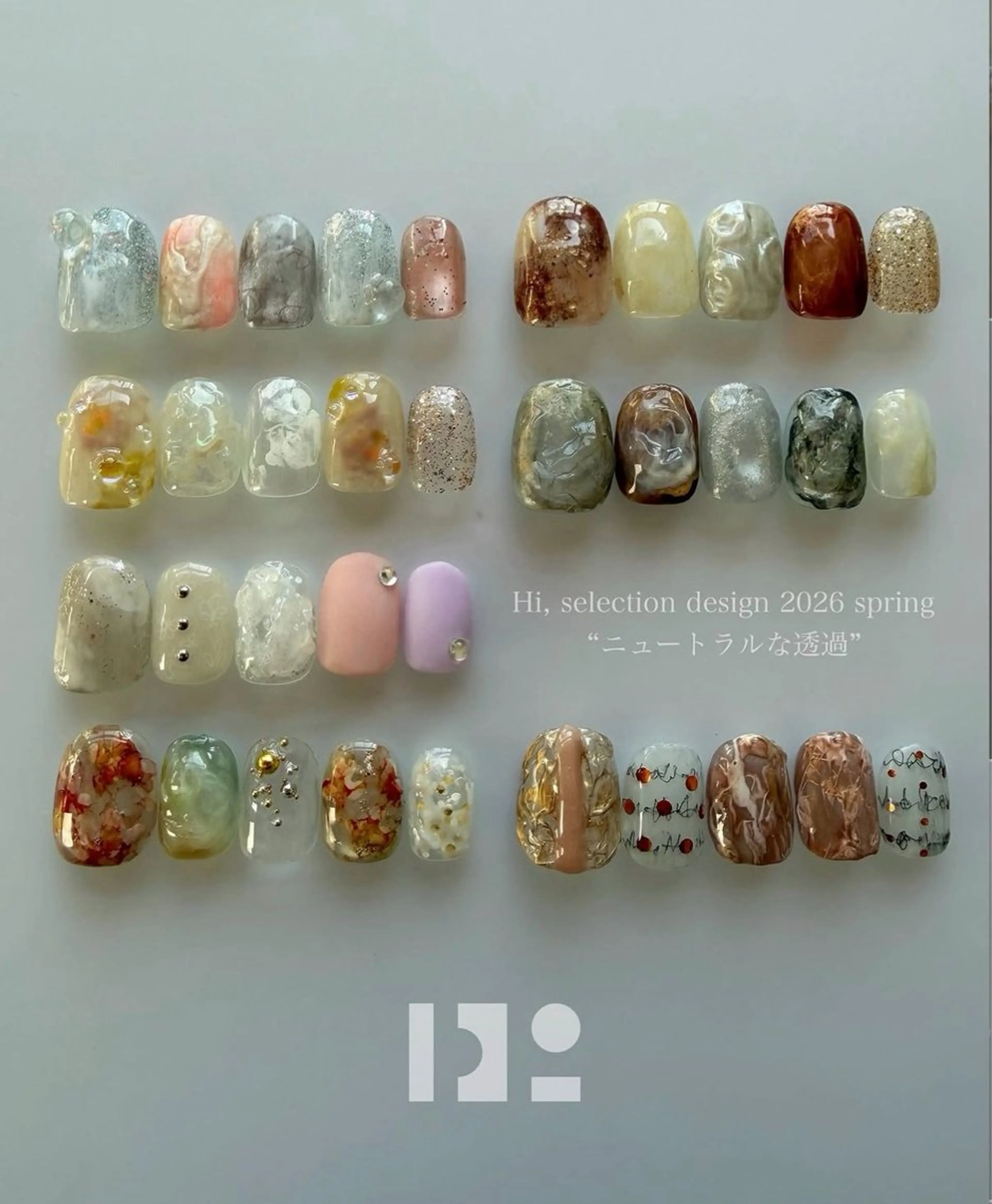 ネイル Hi,nail mahoのネイルデザイン