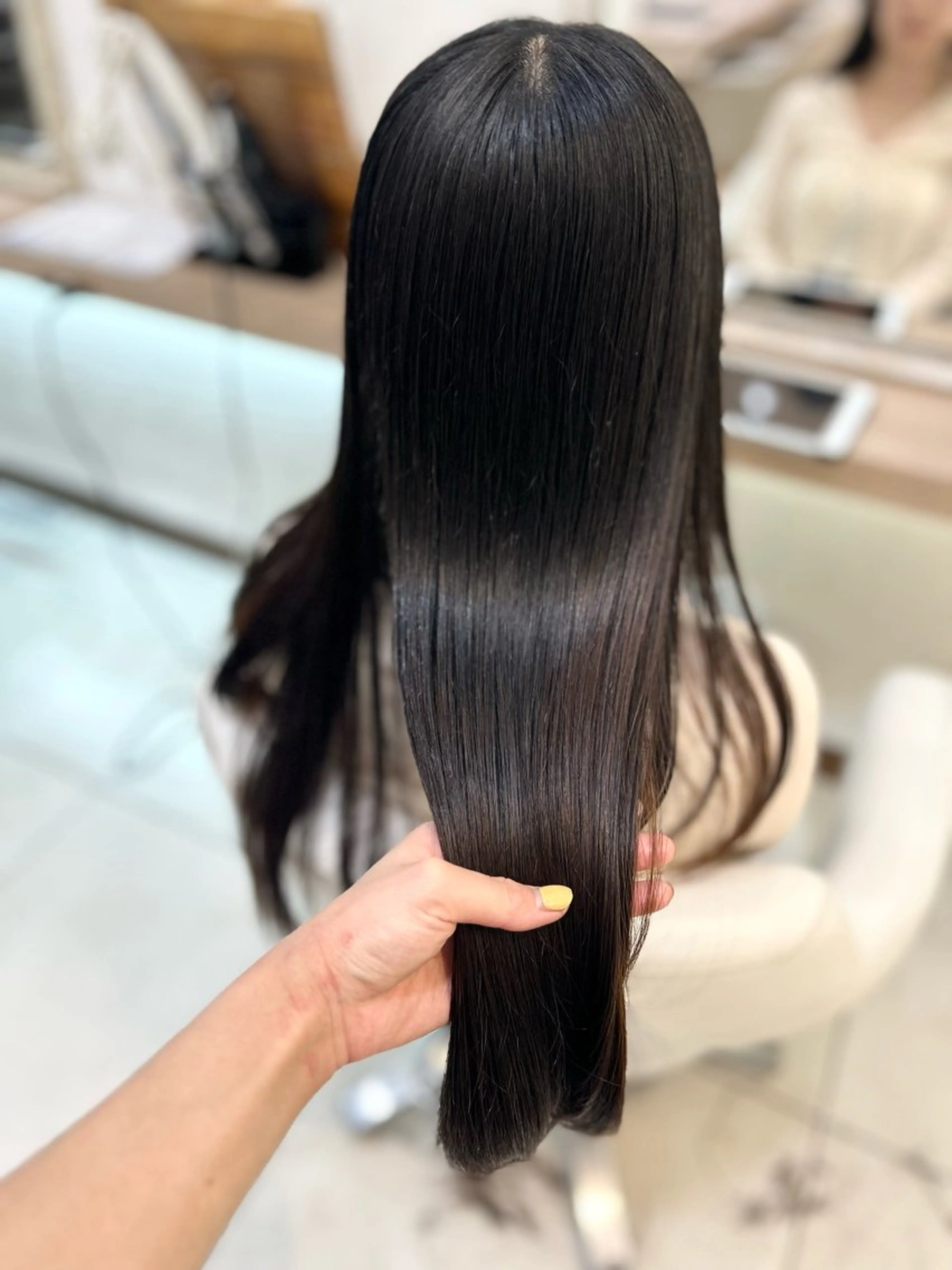 ロング カラー カット トリートメント 似合わせカラー/艶 髪質改善/ヨシザキのヘアスタイル
