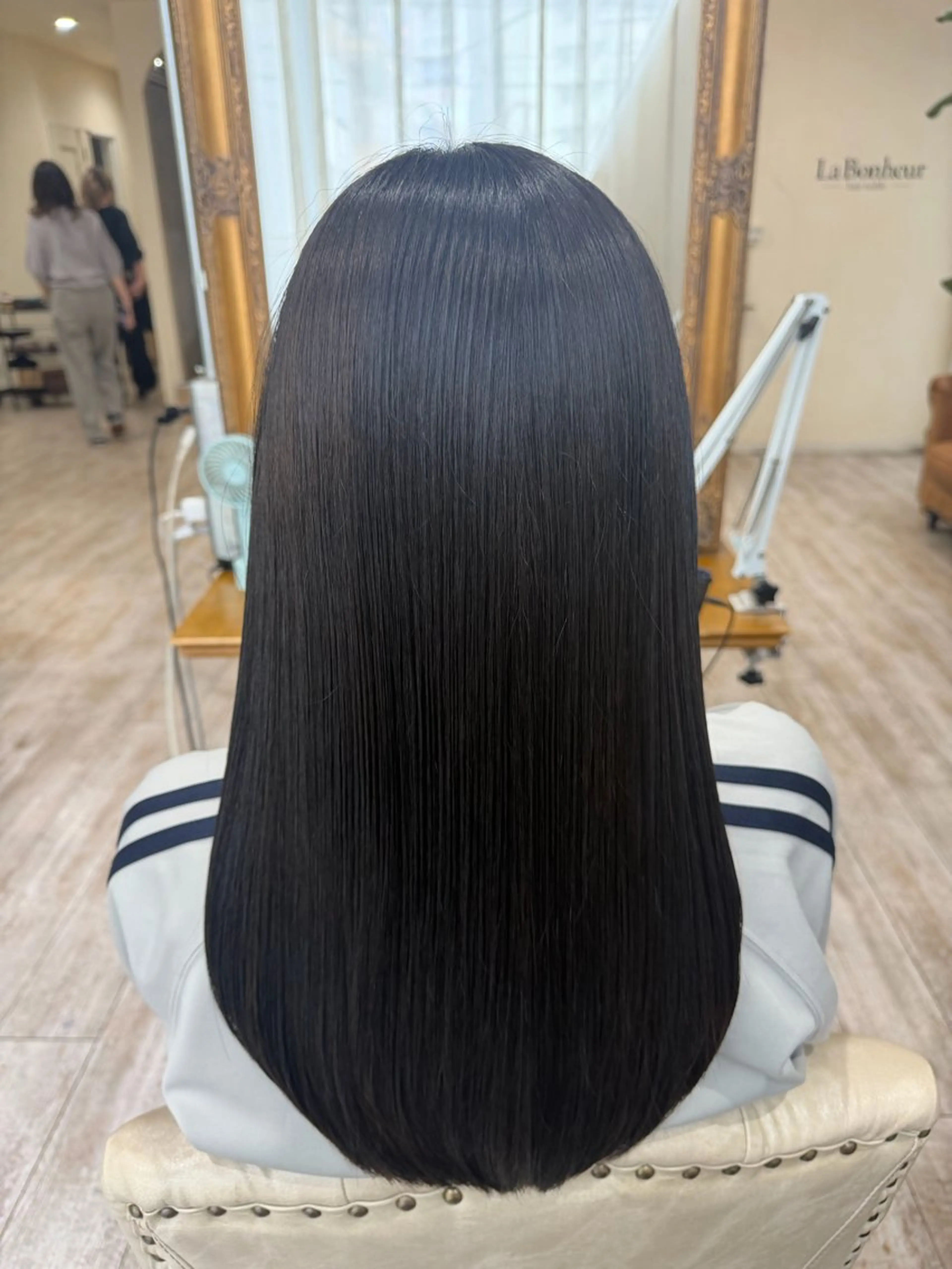ロング 髪質改善 レイヤーカット ロング カット 縮毛矯正 トリートメント 新越谷noble店長 松本拓也▶◀*.のヘアスタイル