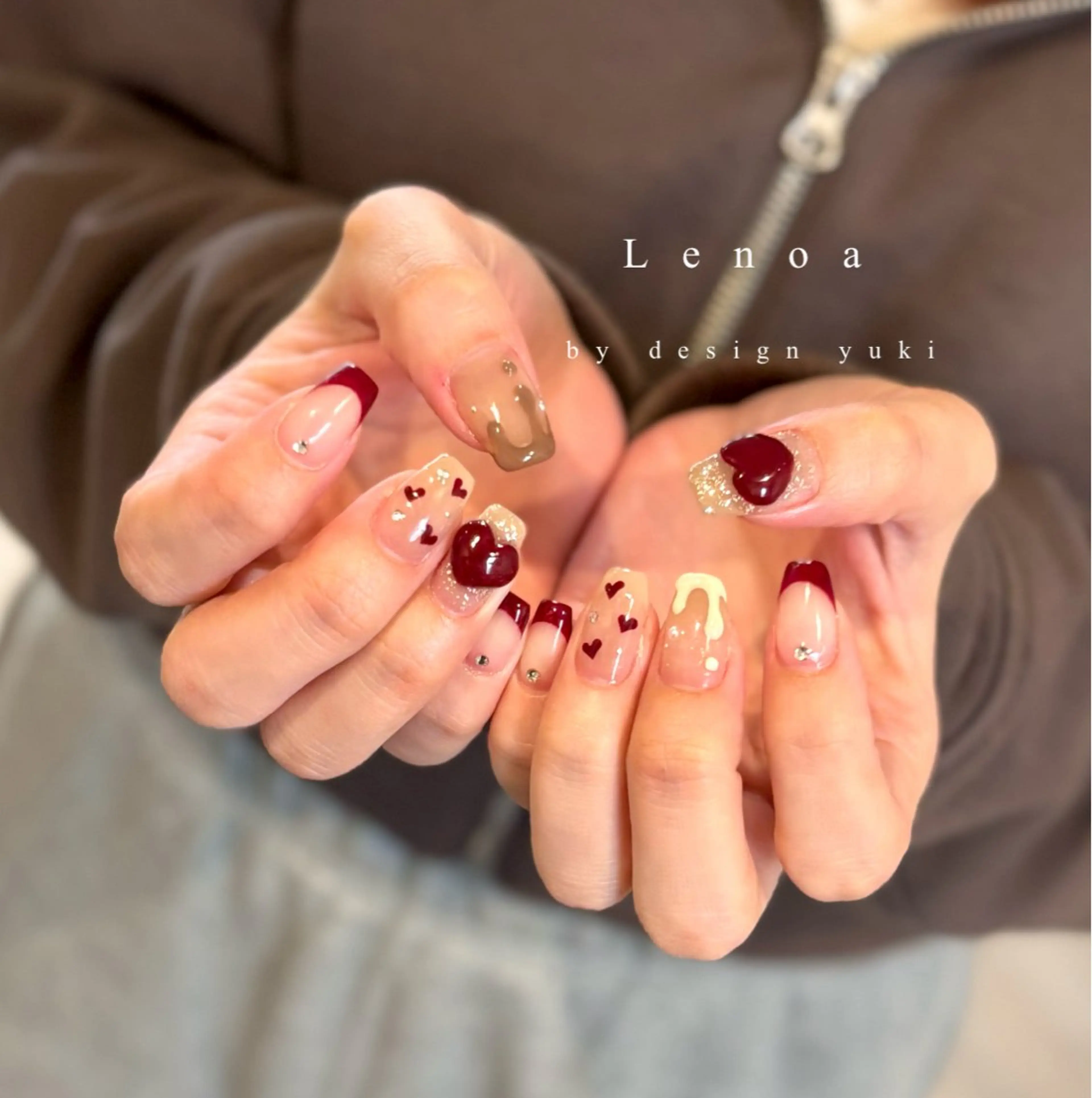 ネイル ハンドネイル Lenoa Yukiのネイルデザイン