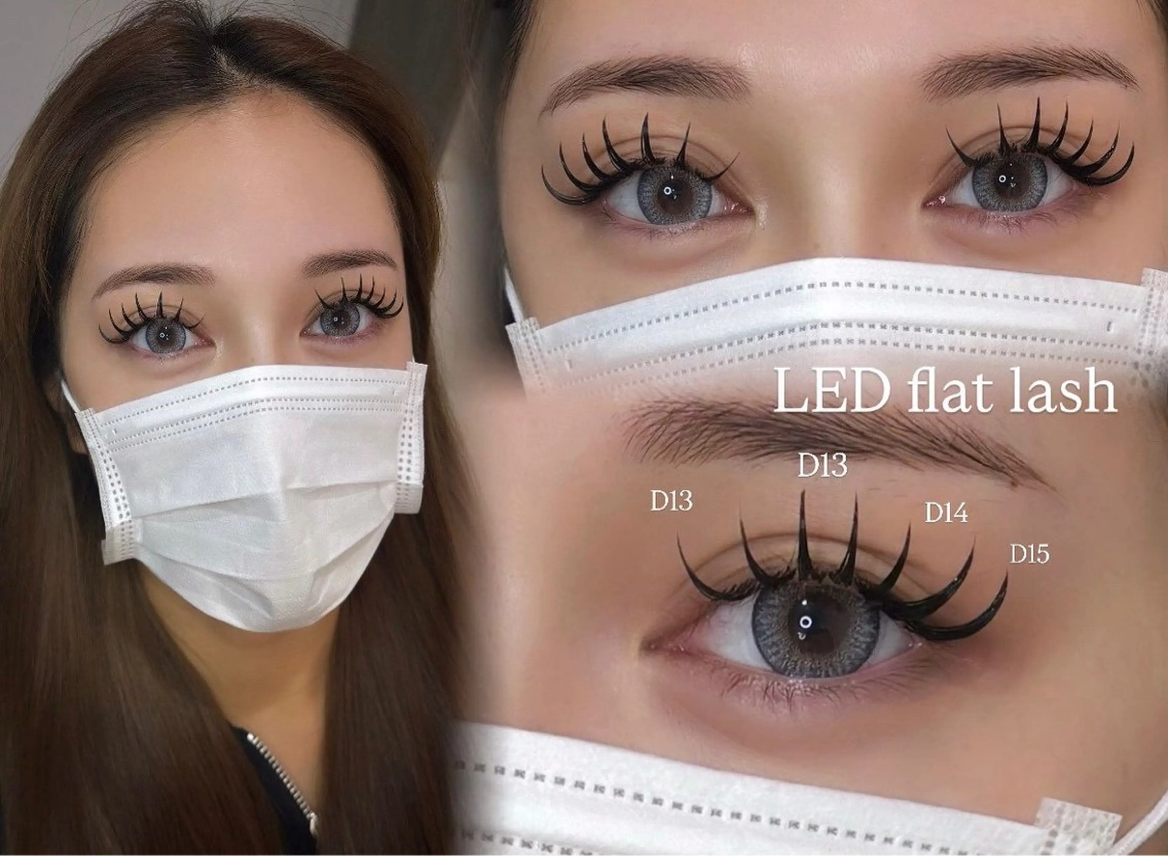 マツエク・マツパ noan/ Miu🩶のマツエク・マツパデザイン