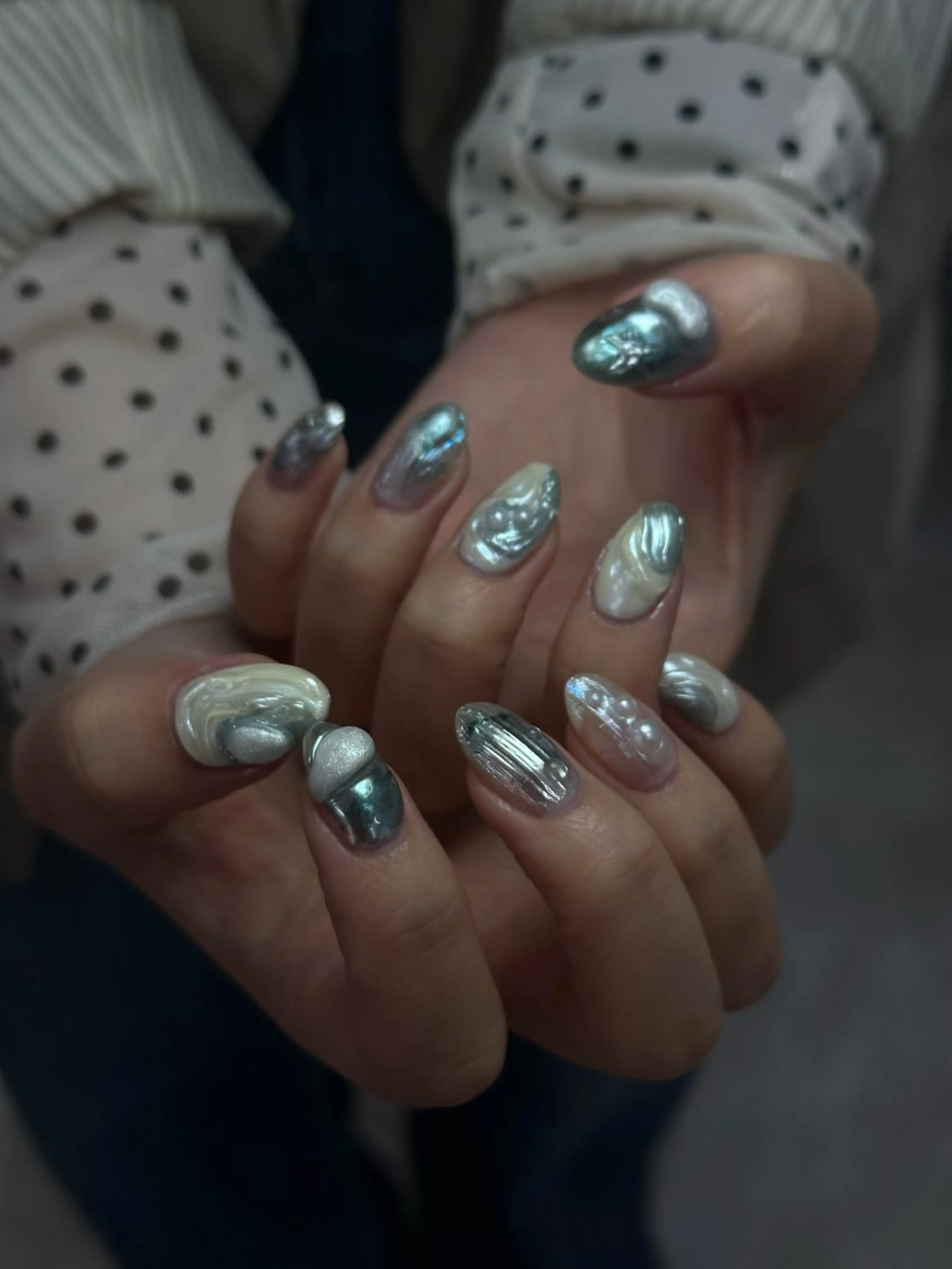 ネイル ハンドネイル フットネイル YukaRyu /癖デザインのネイルデザイン