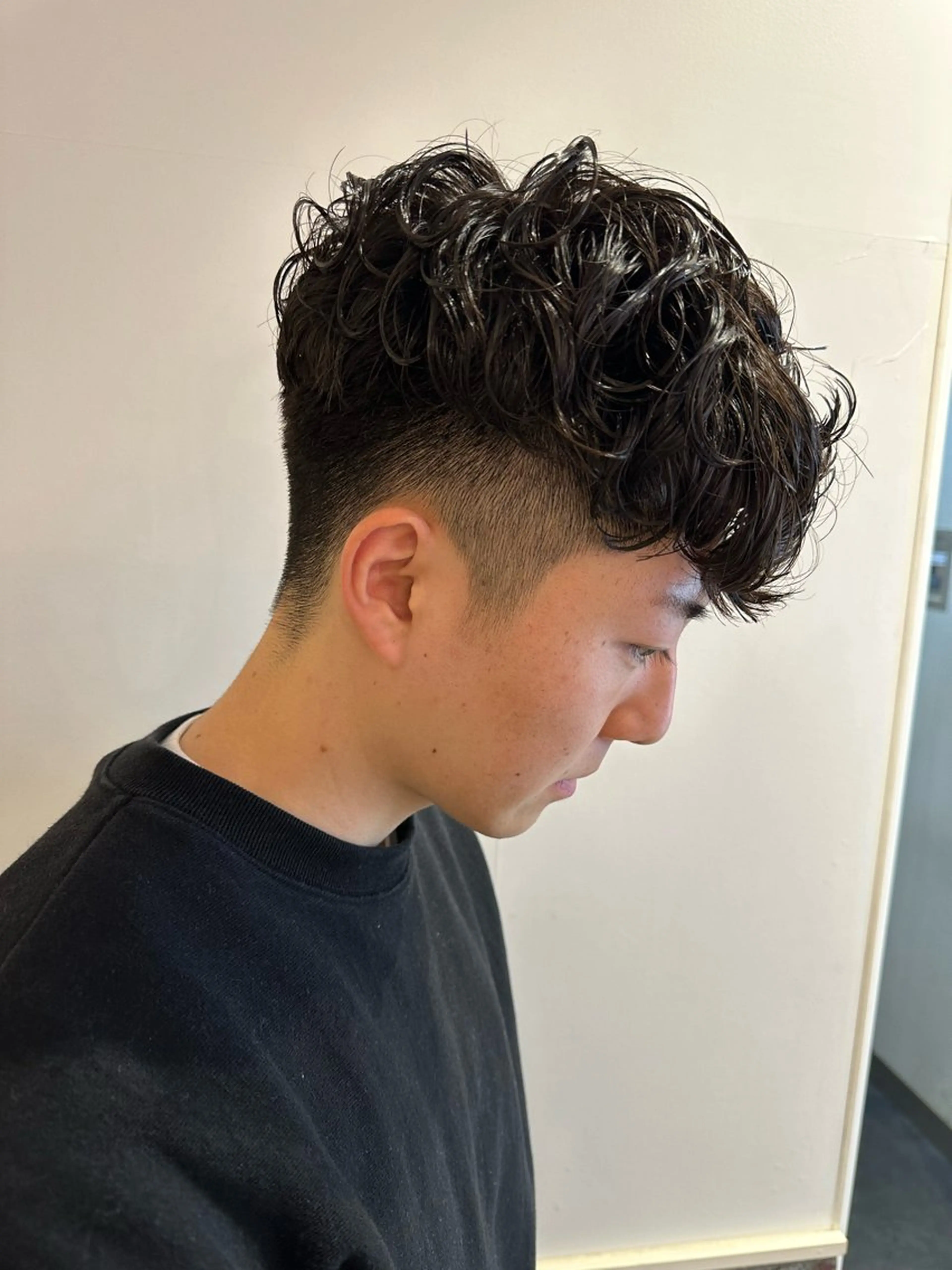 パーマ メンズ カット パーマ メンズパーマ特化🔥 ツイスパ/シャドウのヘアスタイル