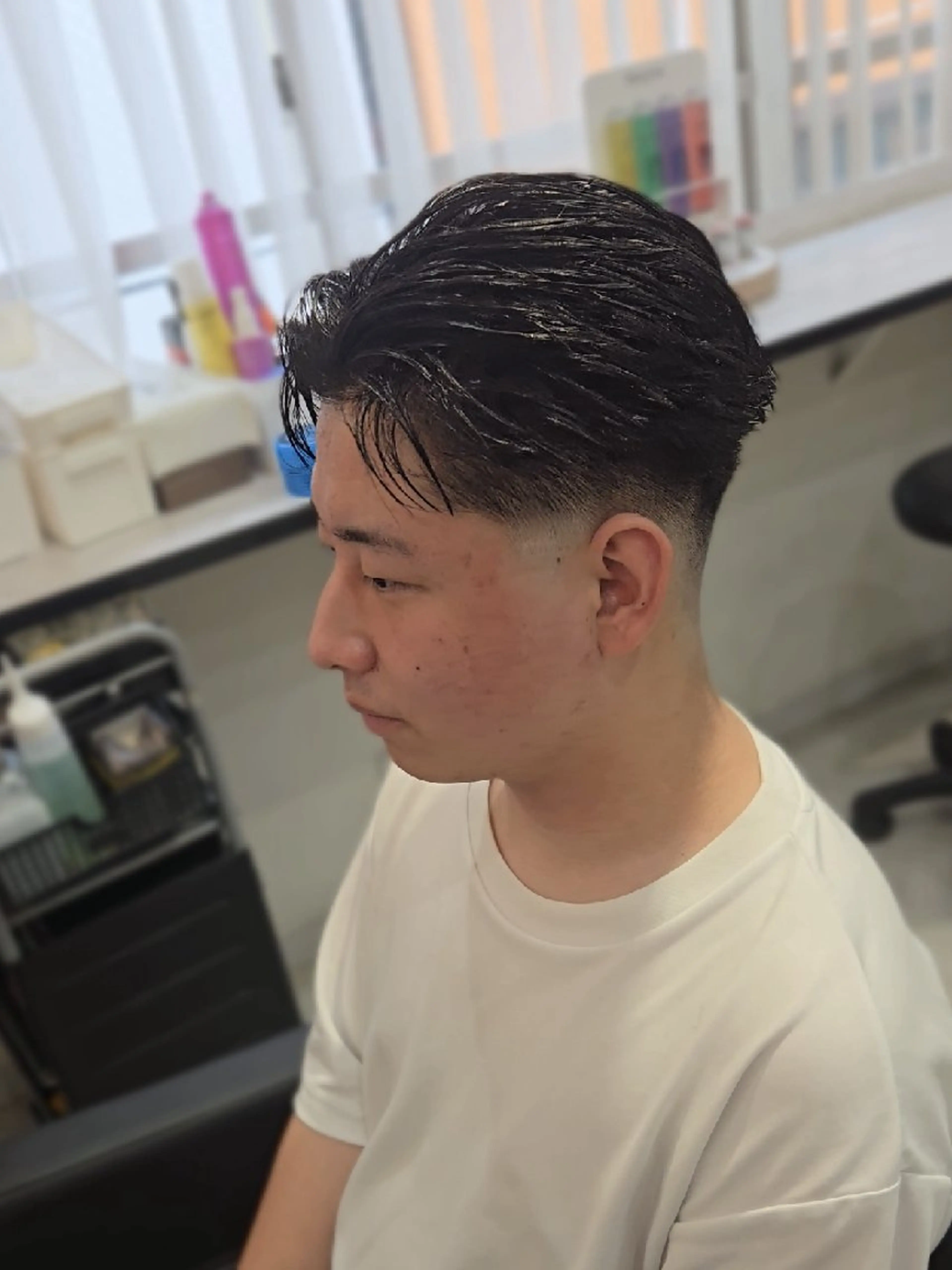 メンズ ショート カット ヘアセット LEN名古屋/パーマ 海外ヘア/メンズ特化のヘアスタイル