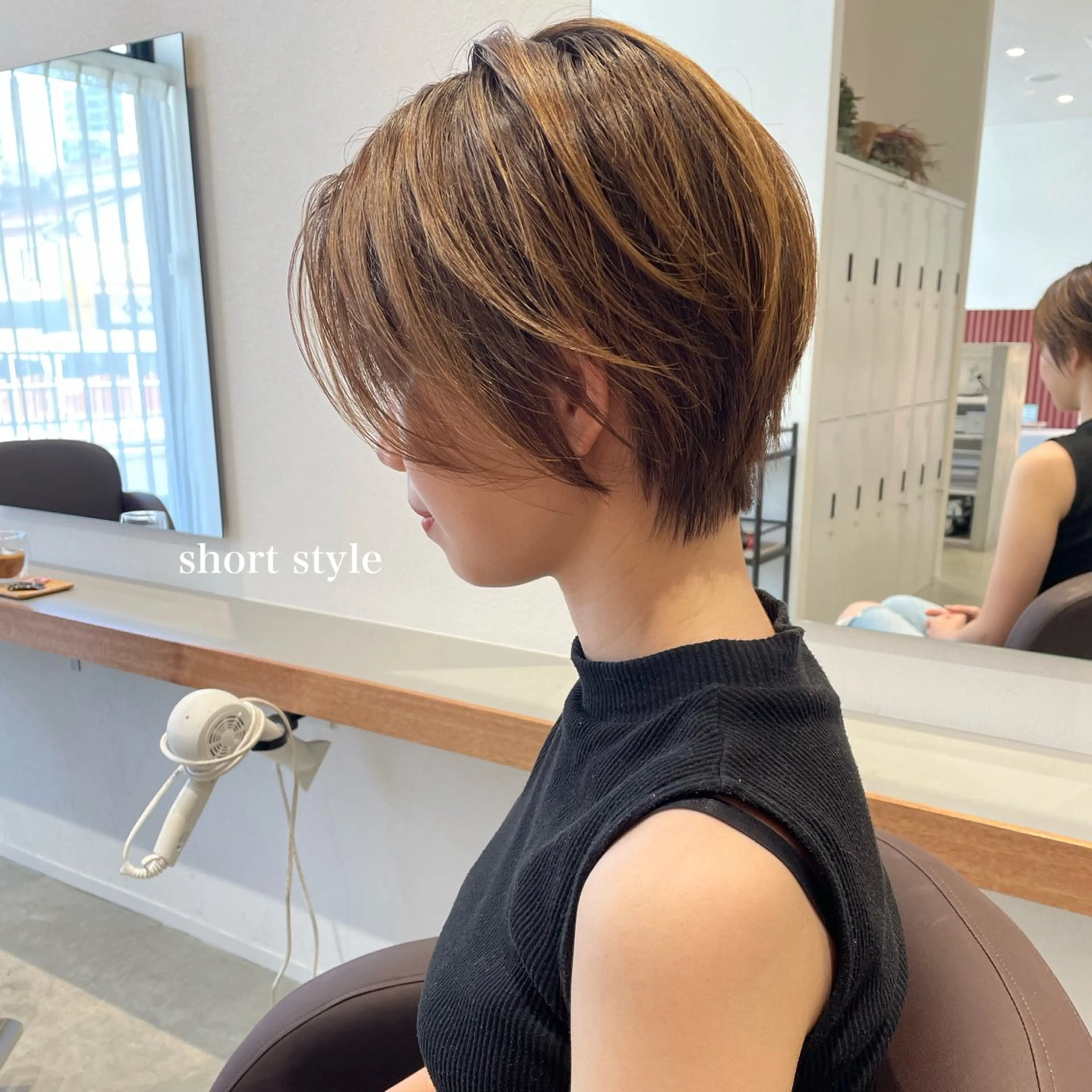 ショート ショートヘア カット ヘアカラー トリートメント 北九州美容室 🕊️わかな✂︎のヘアスタイル