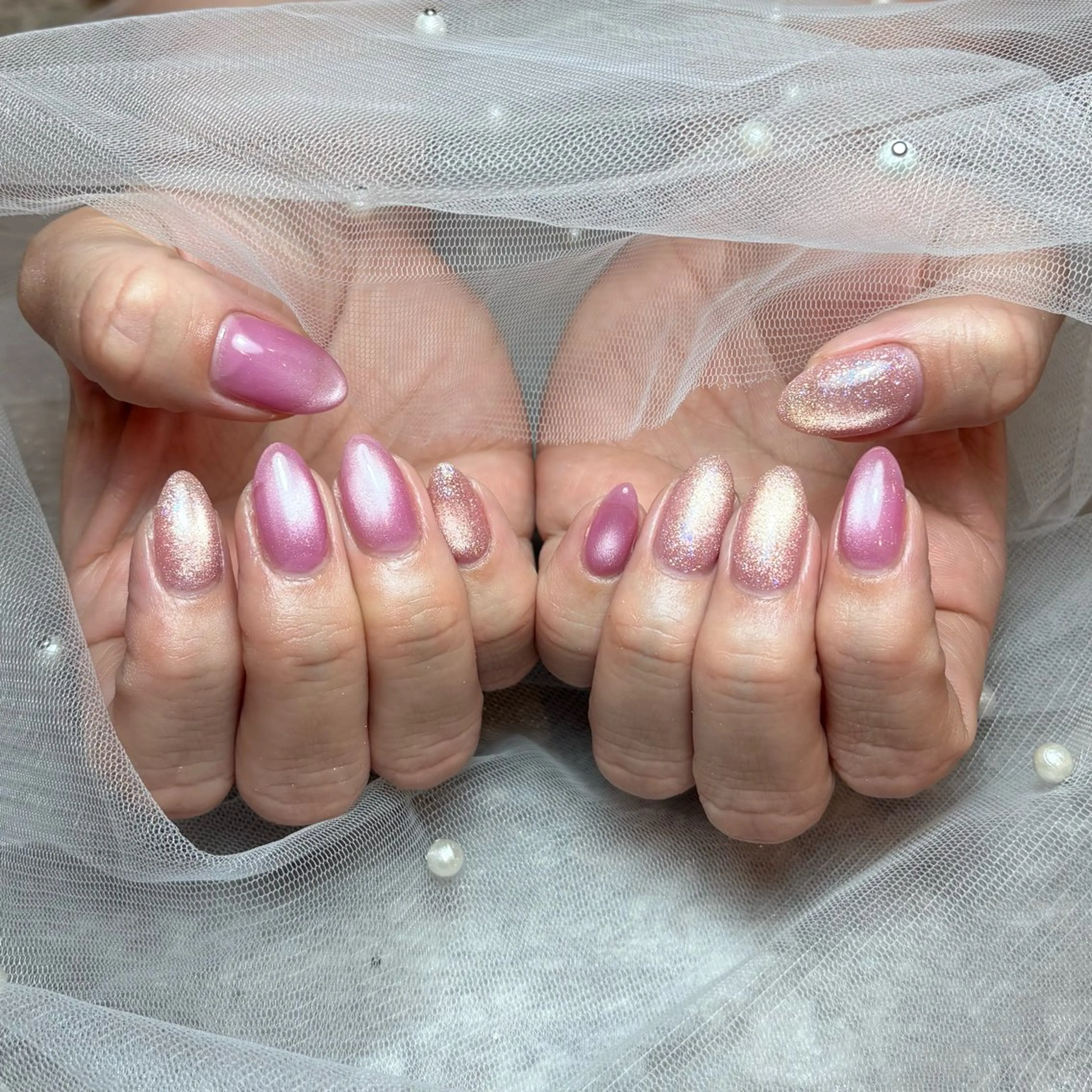 ネイル マグネットネイル Plus 1st /miraiのネイルデザイン