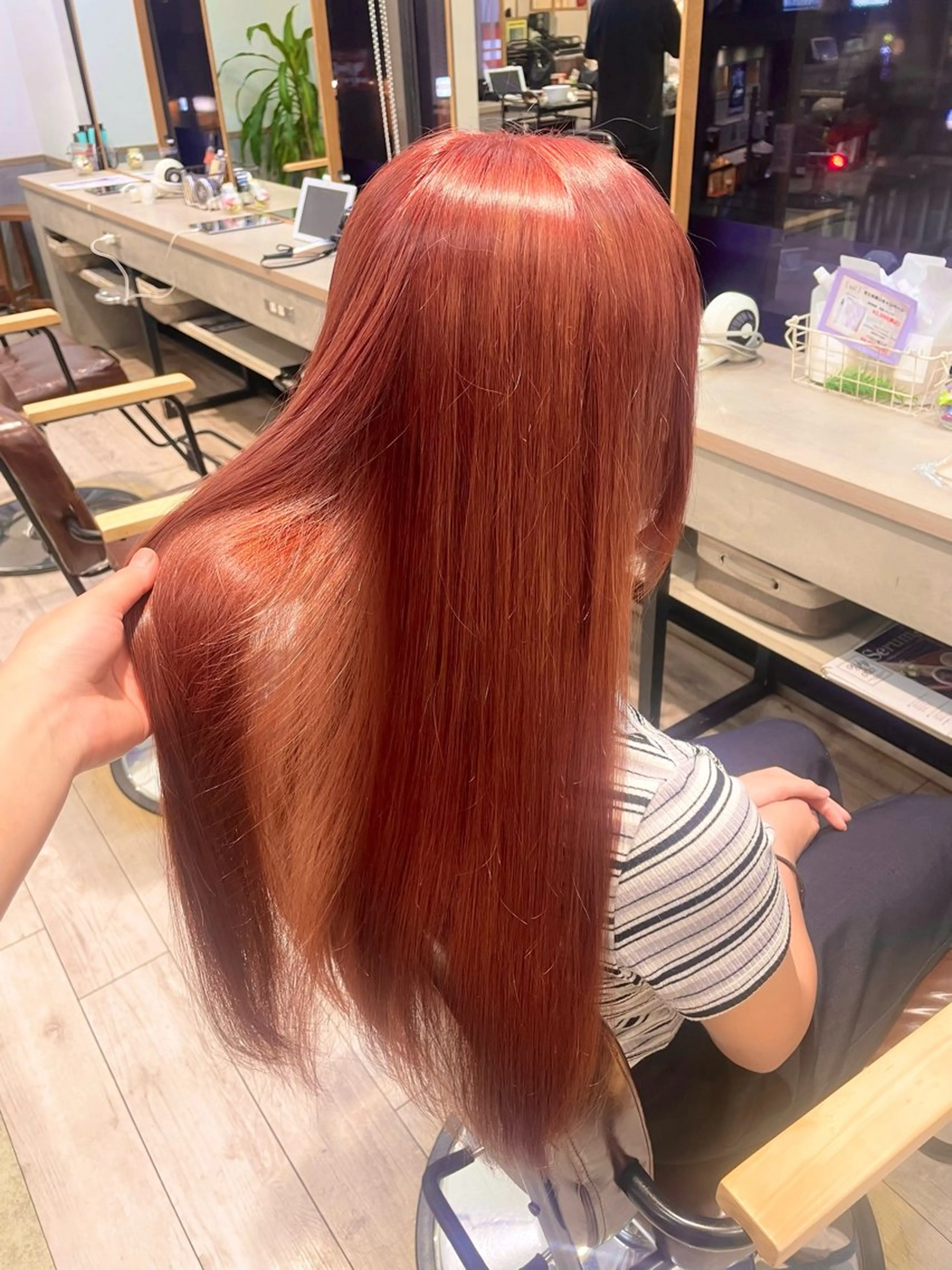 ロング カラー 後藤 舞衣のヘアスタイル