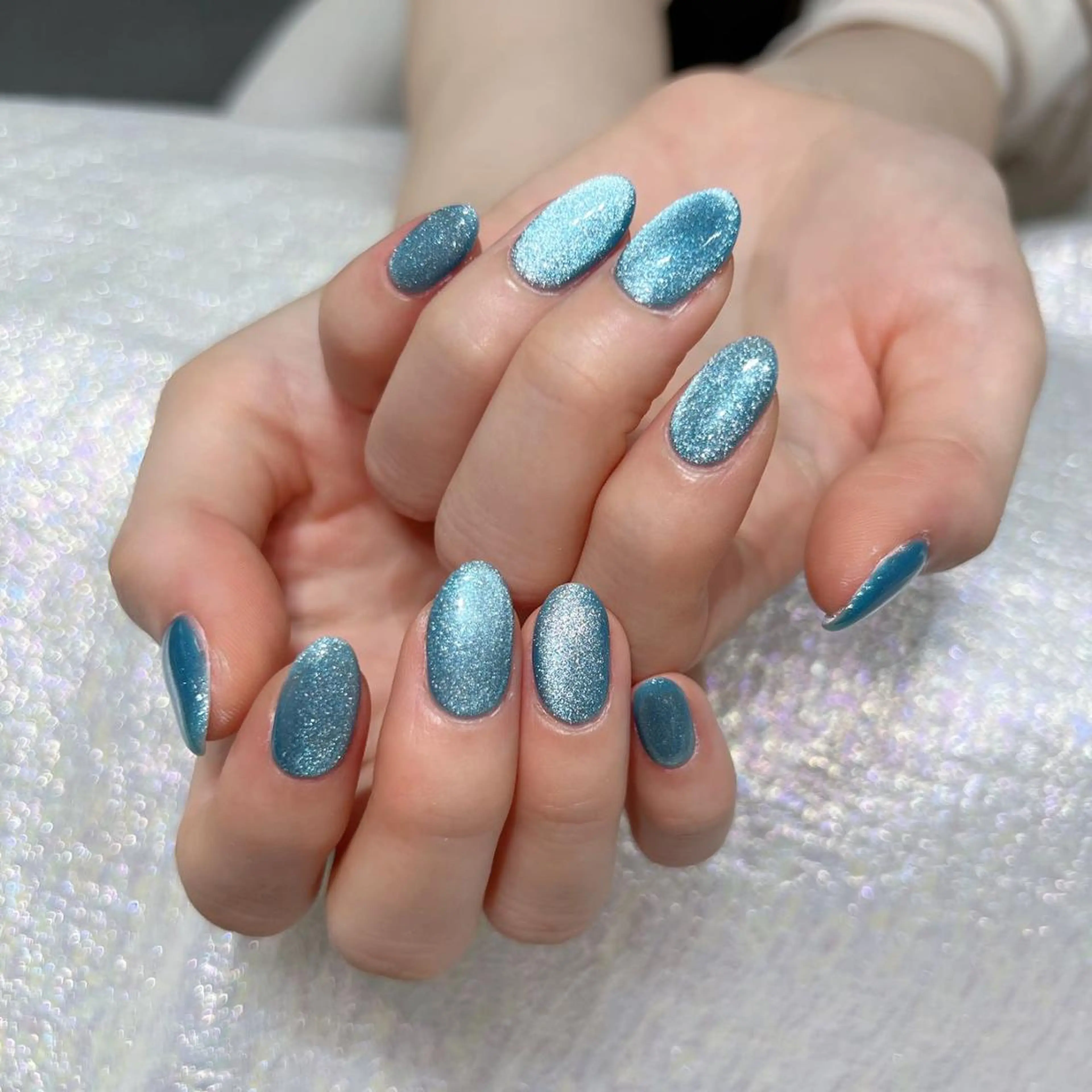 ネイル フラッシュネイル マグネットネイル Queens ciciのネイルデザイン