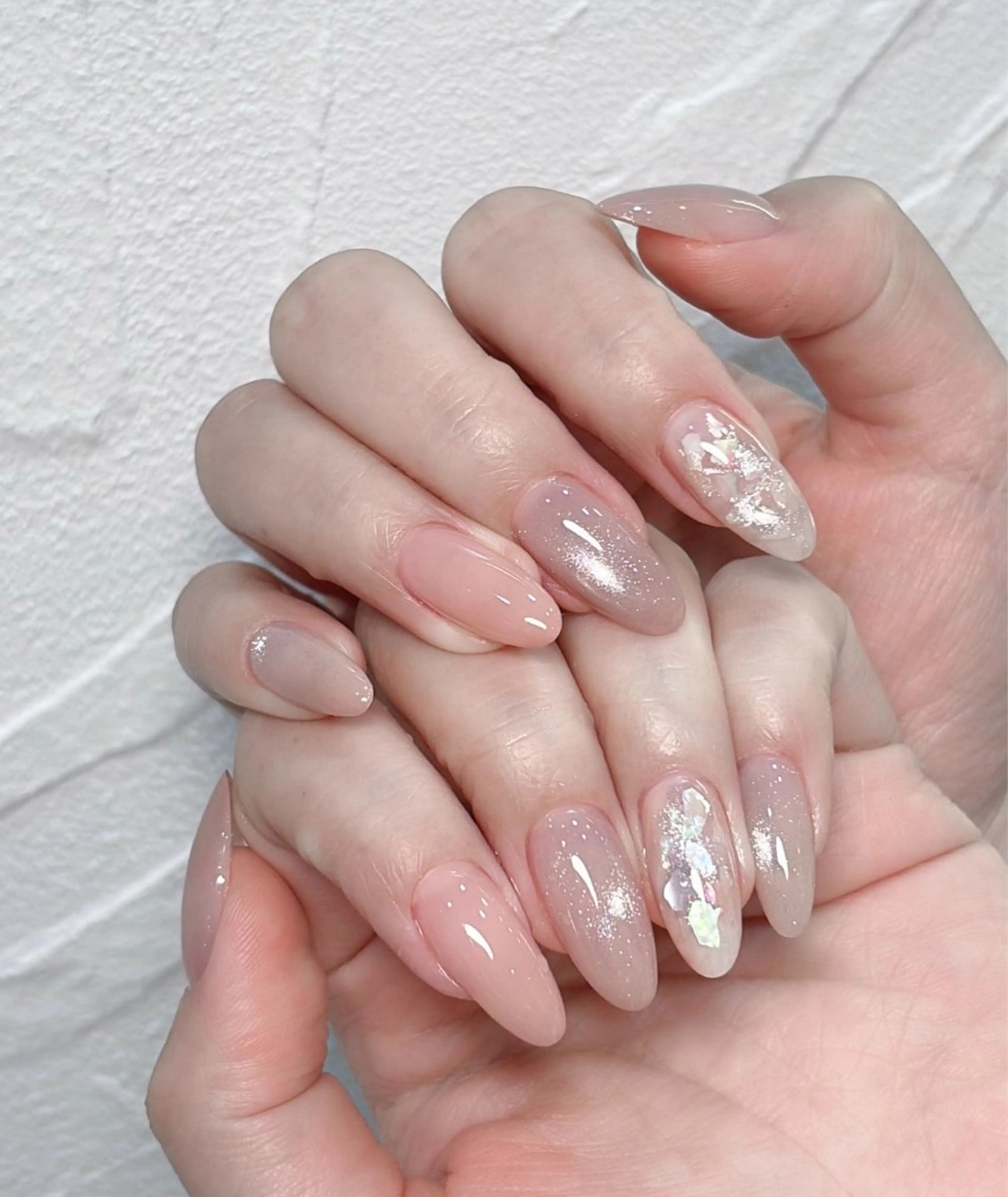ネイル ハンドネイル MoonNail ユリ🌸のネイルデザイン