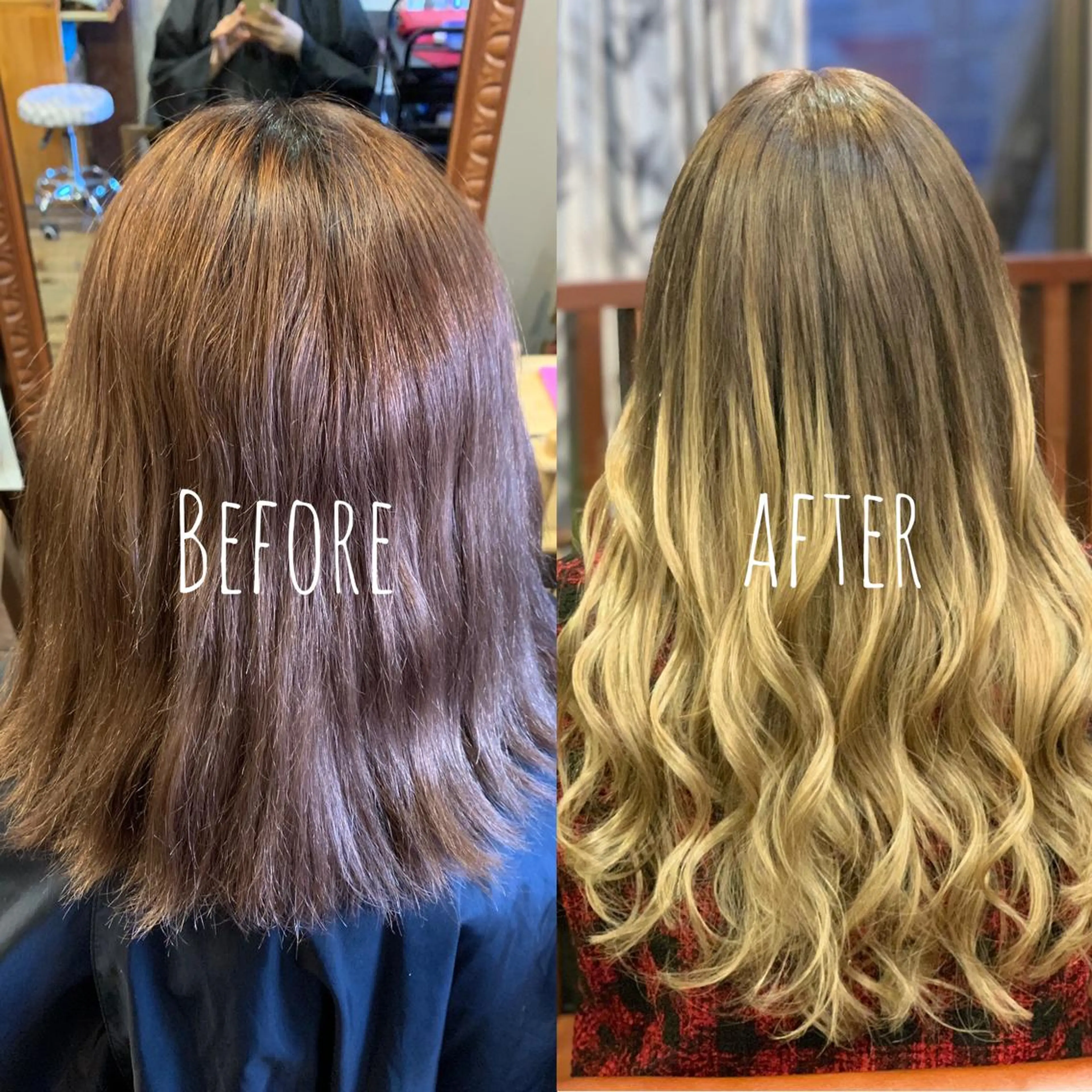 ロング シールエクステ エクステ カット ヘアカラー エクステ ReHyd BEAUTÉ salon&store 心斎橋店所属・❤️MASAKO❤️ 🌸🩷エクステ🩷のヘアスタイル