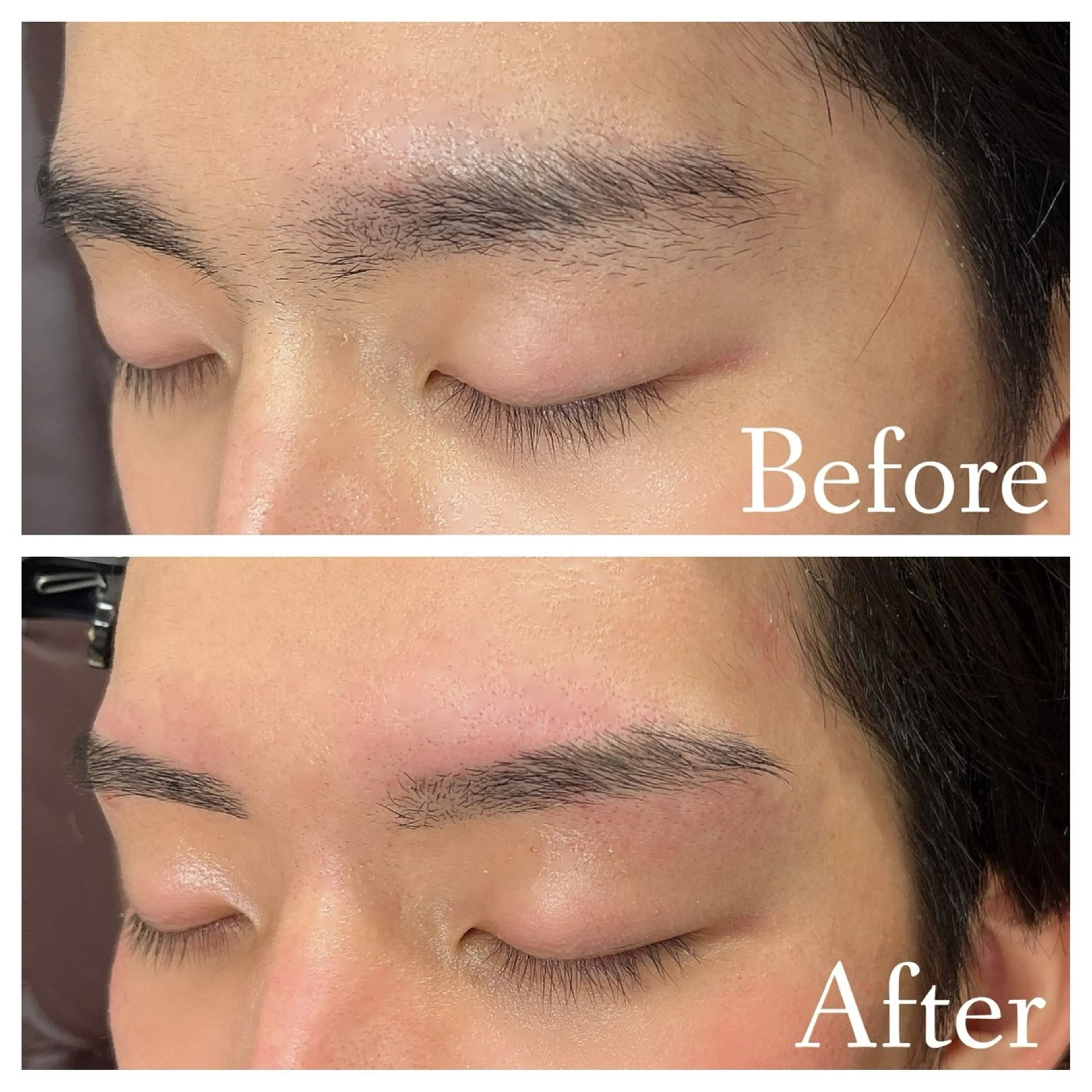 メンズモテ眉✨アイブロウスタイリング+眉waxの写真