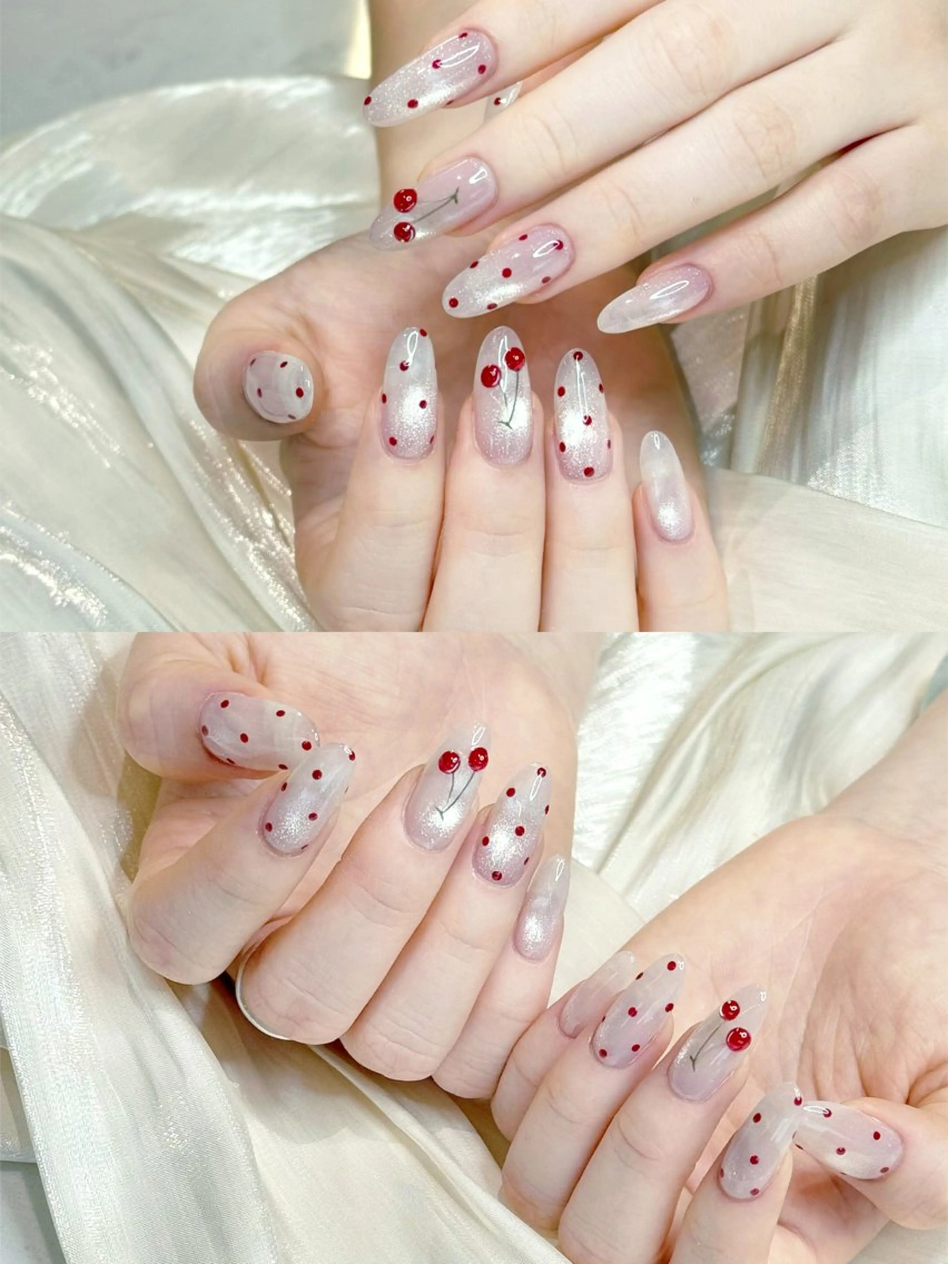 今月超🉐大人気ドットマグネット+ 🍒3Dアート2本¥5980（ソフトジェルオフ無料）の写真