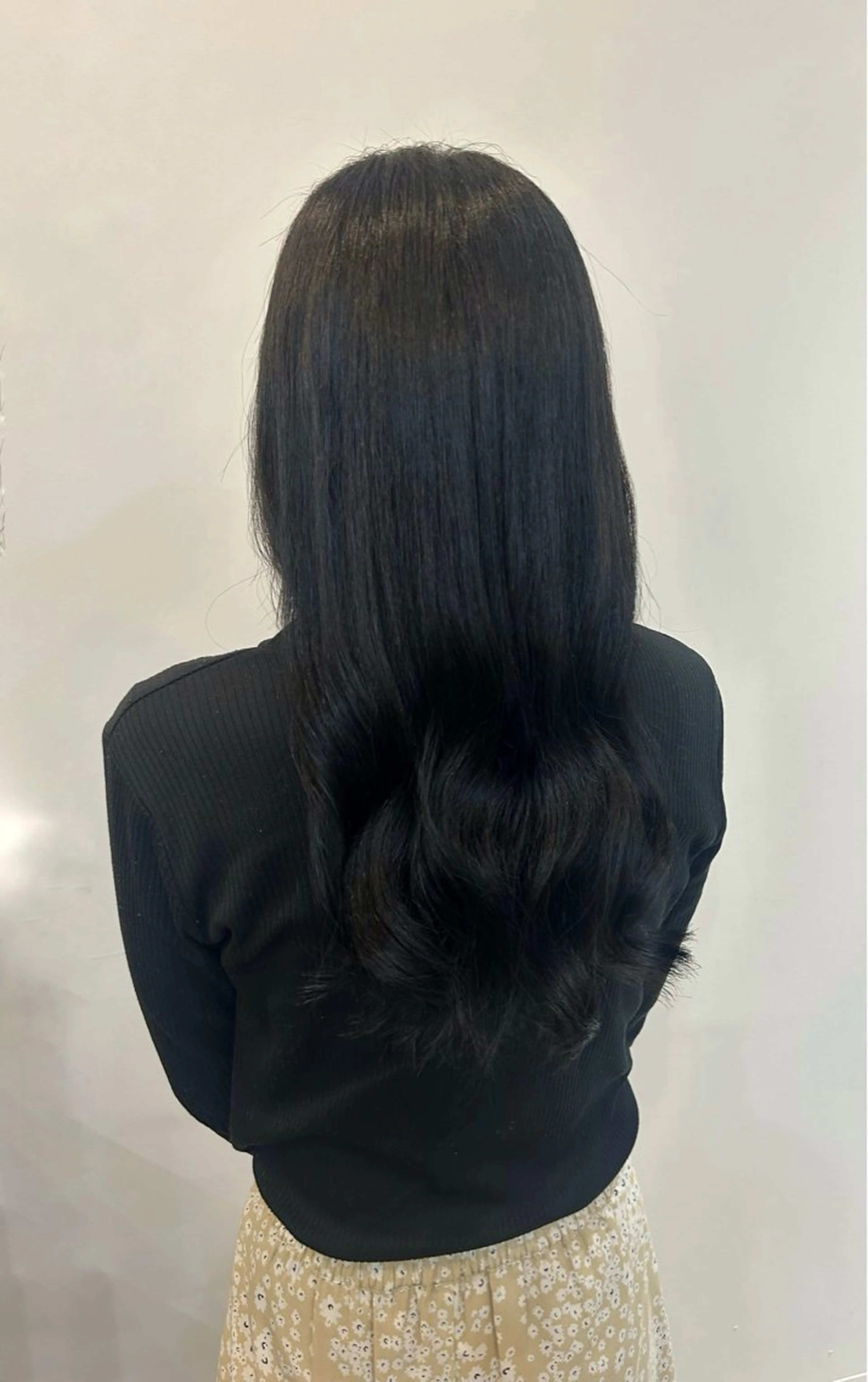 ロング カラー ヘアカラー トリートメント FUKA 🎀🩶のヘアスタイル