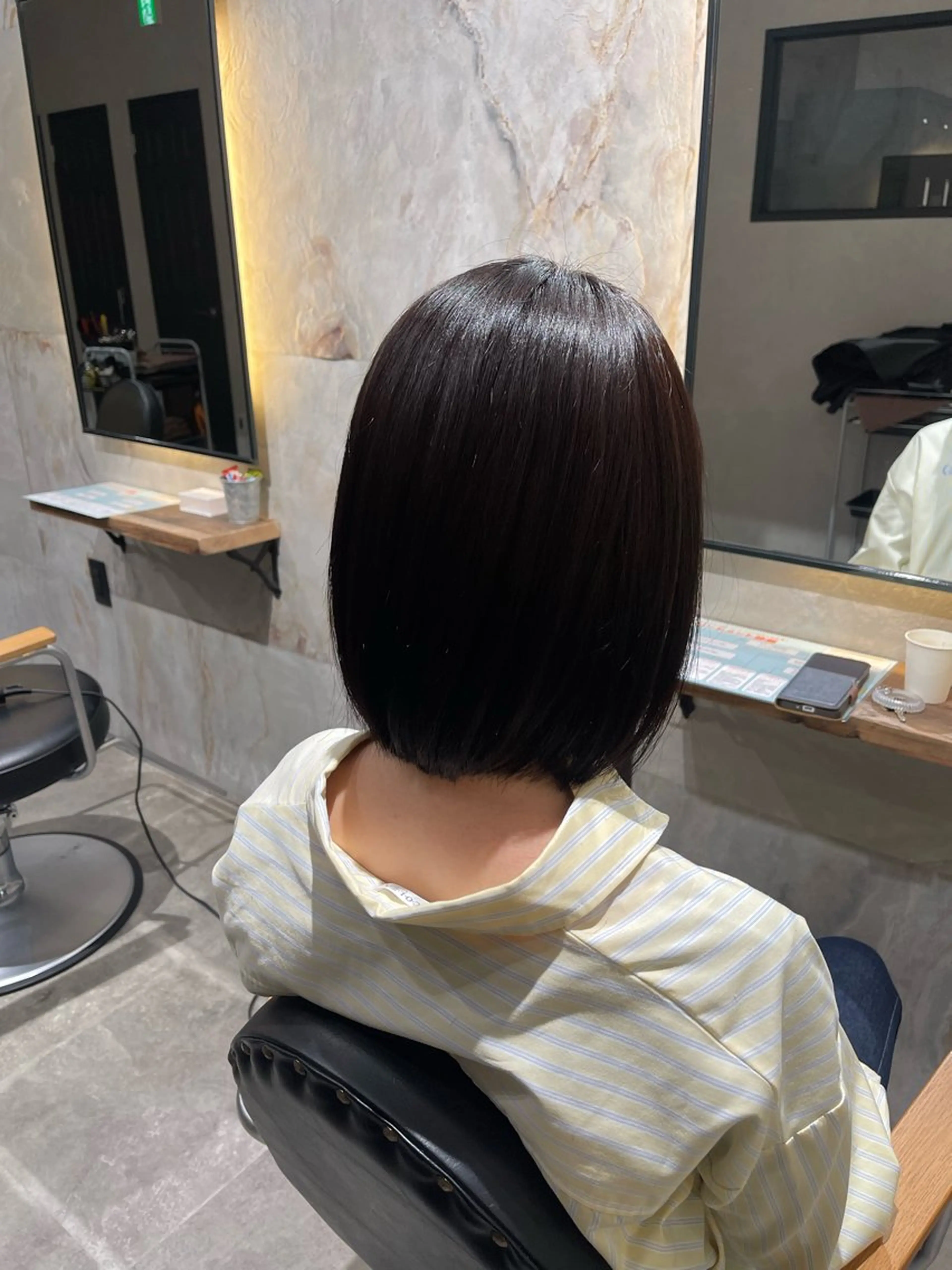 ミディアム Lafith 大分／ ヨッシーのヘアスタイル