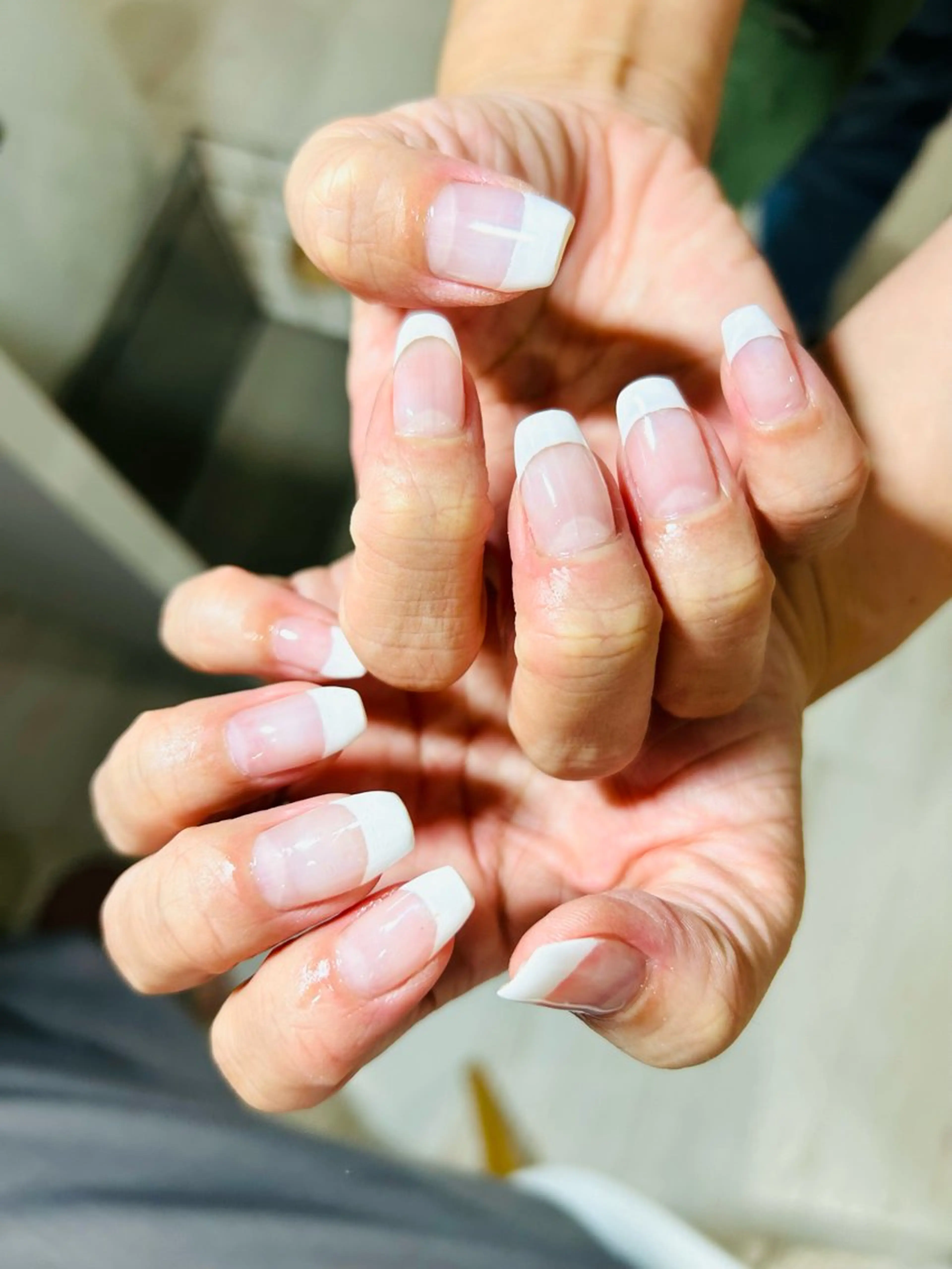 ネイル フラッシュネイル フットネイル フレンチネイル ラメ(グリッター) ラメグラデーション H3 hitoのネイルデザイン