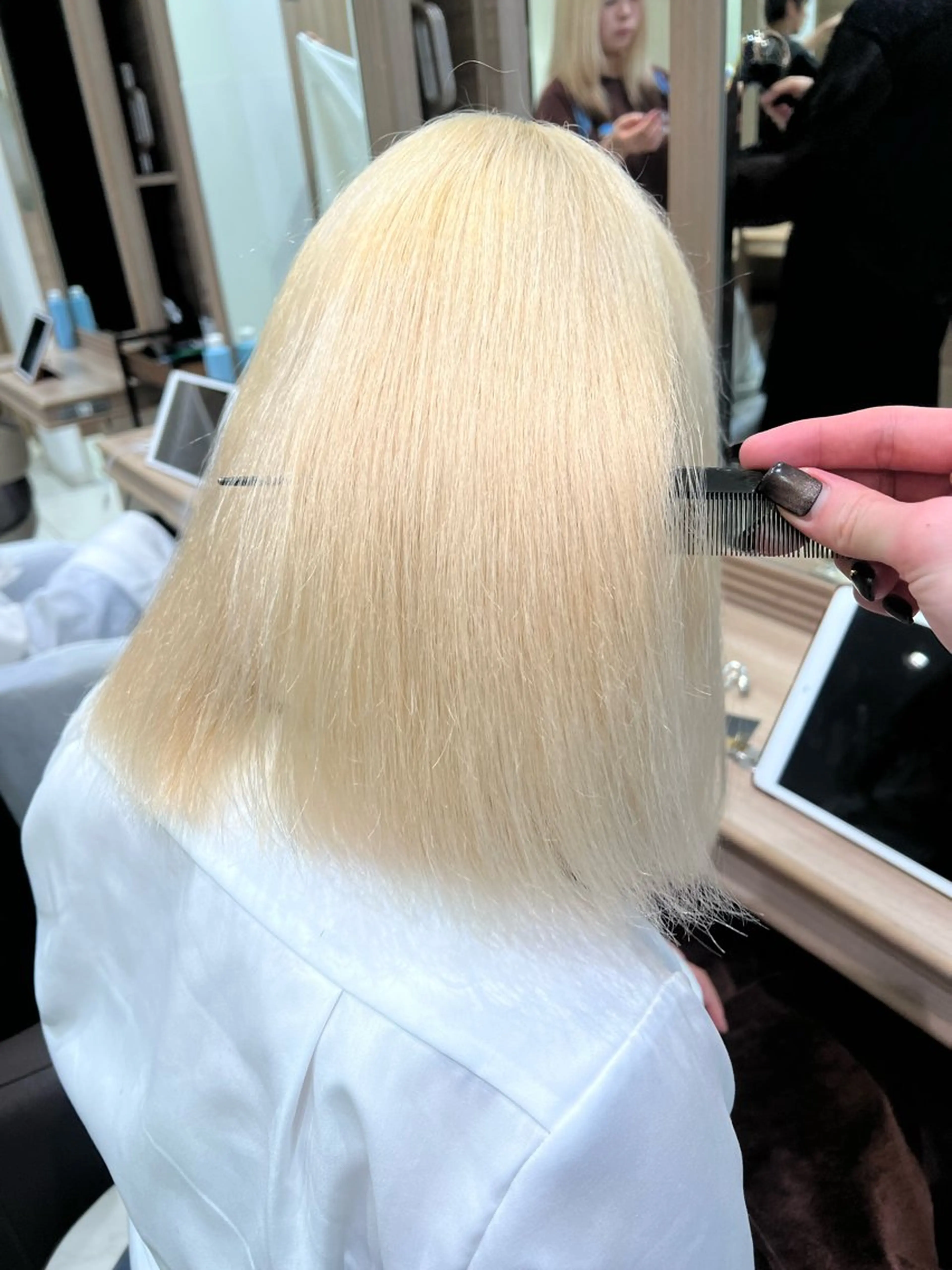 ミディアム カラー ブリーチ/デザイン 💎ryuyaのヘアスタイル