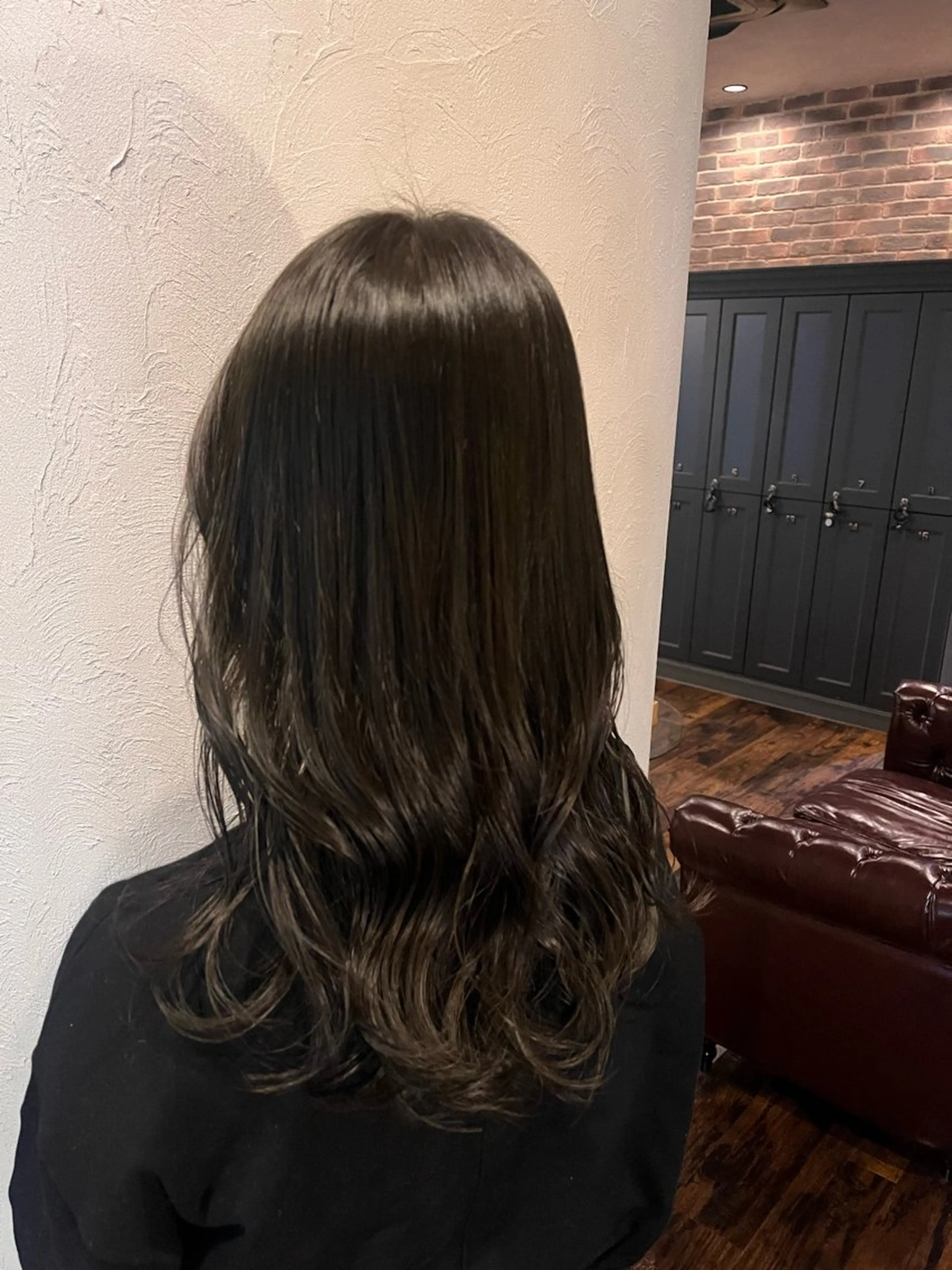 ロング カラー 境 あいみのヘアスタイル