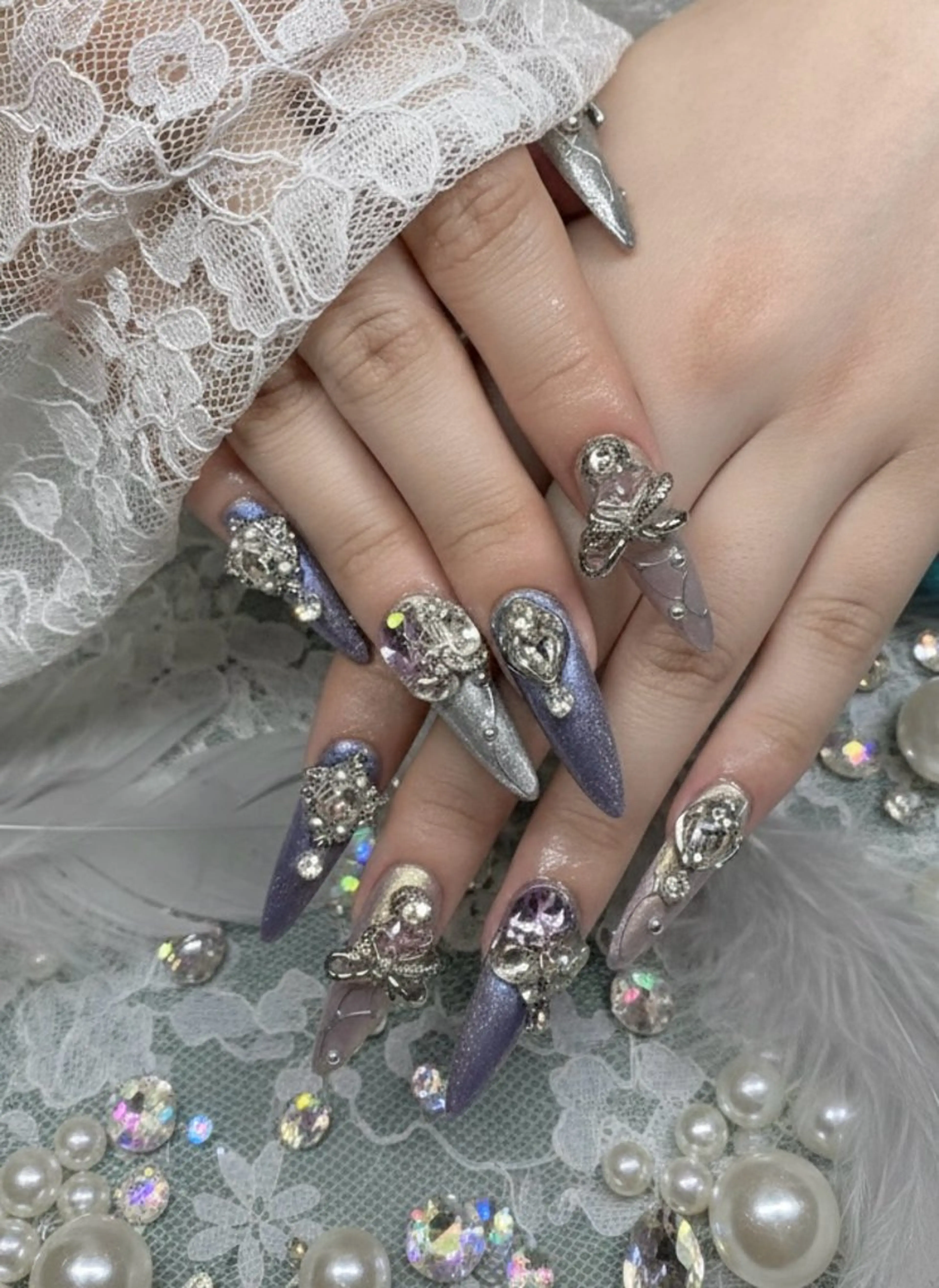 ネイル マグネットネイル TUNEHA堂 (栄矢場町徒歩6分)のネイルデザイン