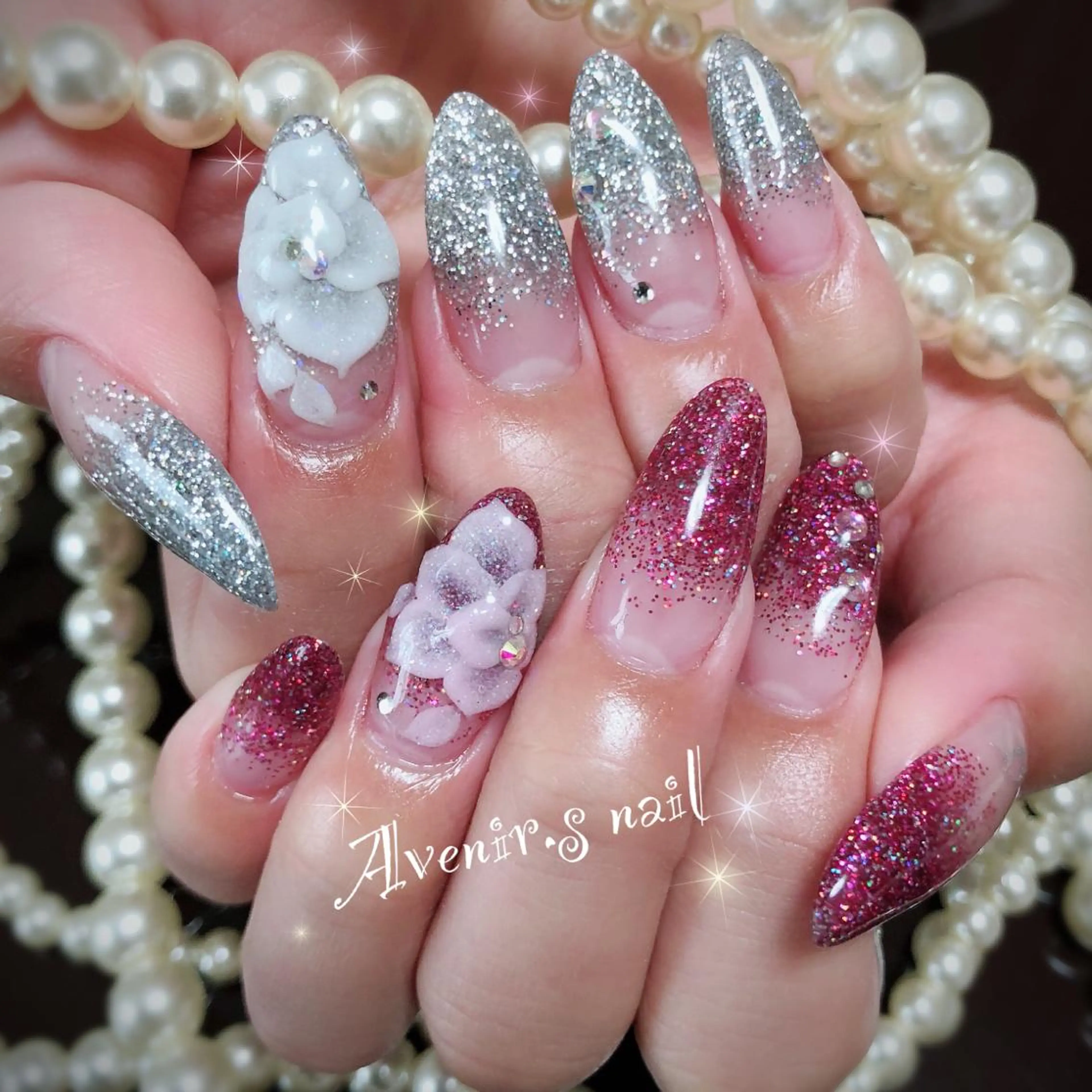 ネイル アートネイル Home Salon Avenir.のネイルデザイン