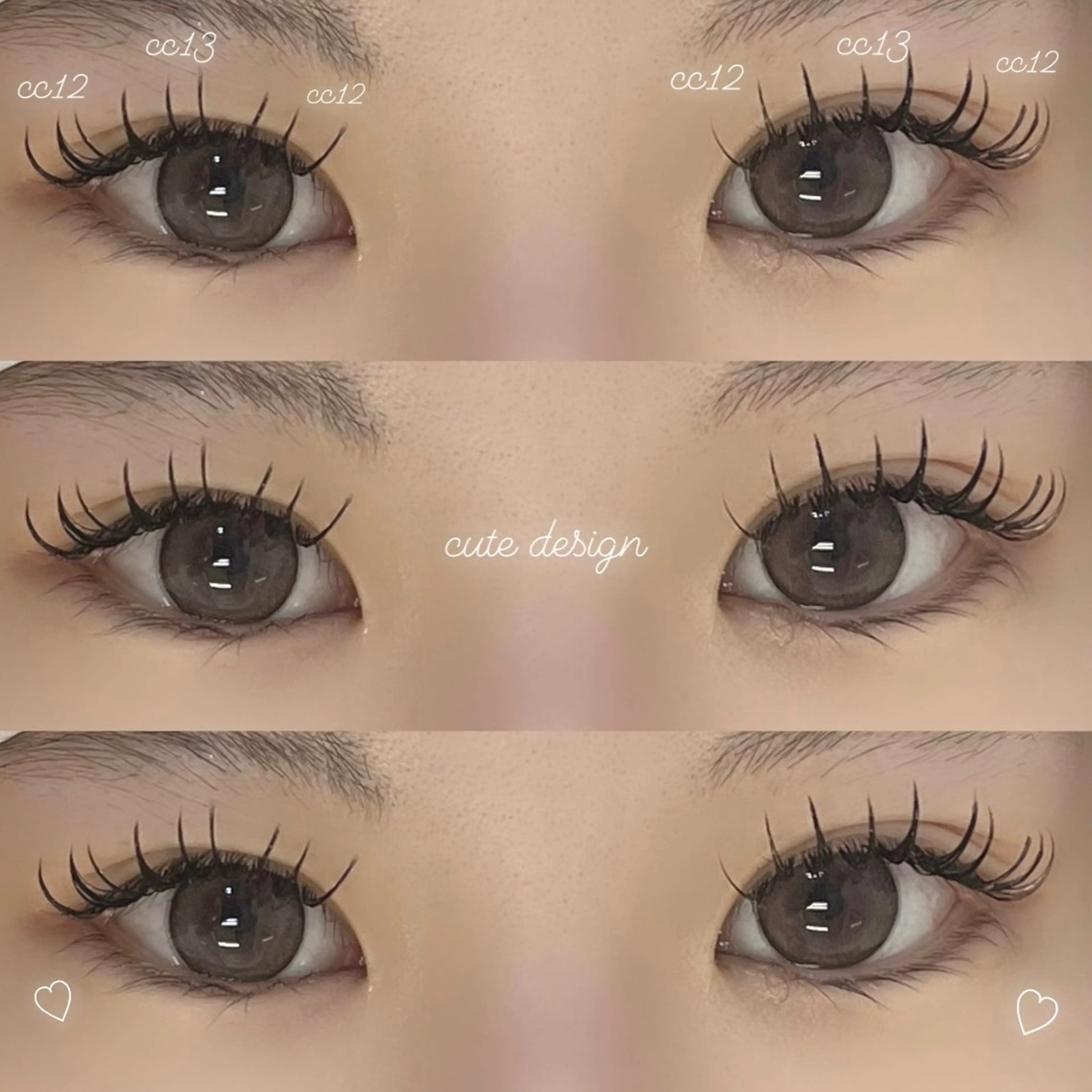 マツエク・マツパ 束感まつ毛 キュート 【EYELA】 MARU🎀のマツエク・マツパデザイン