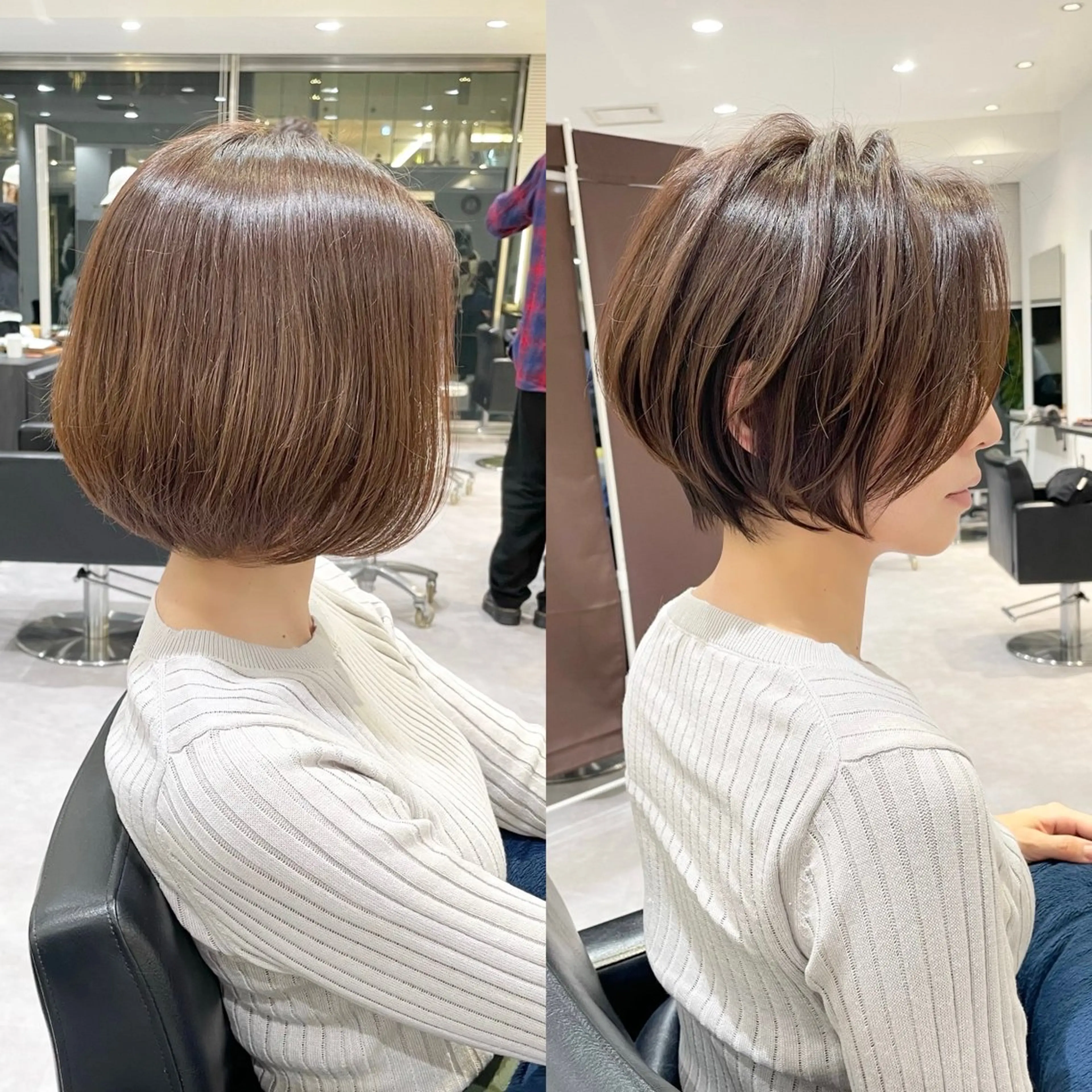 ショート くびれヘア ショートヘア ✨大人ショート特化 /カットモデル/銀座のヘアスタイル