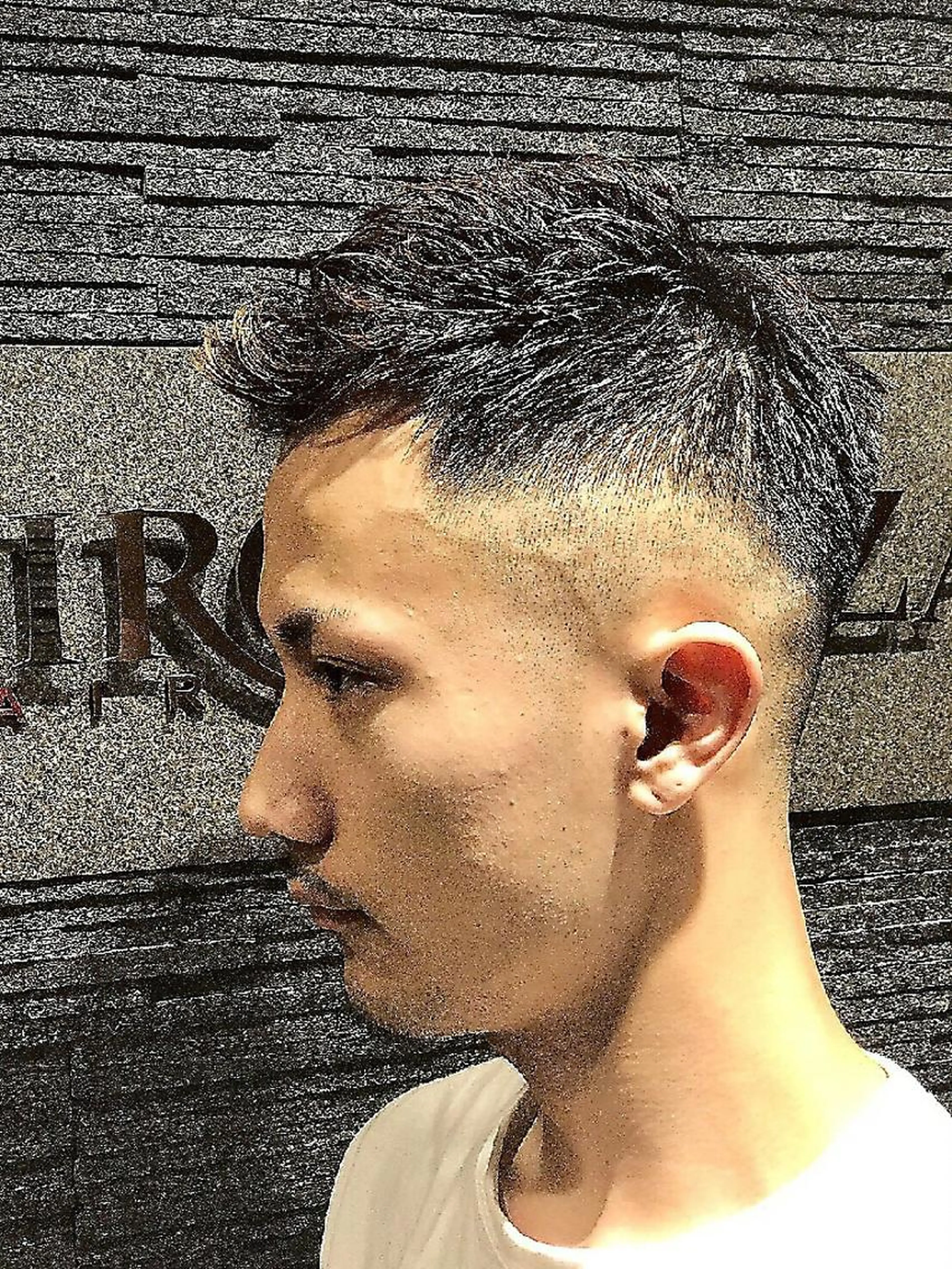 【無料カットモデル】フェードカットの写真