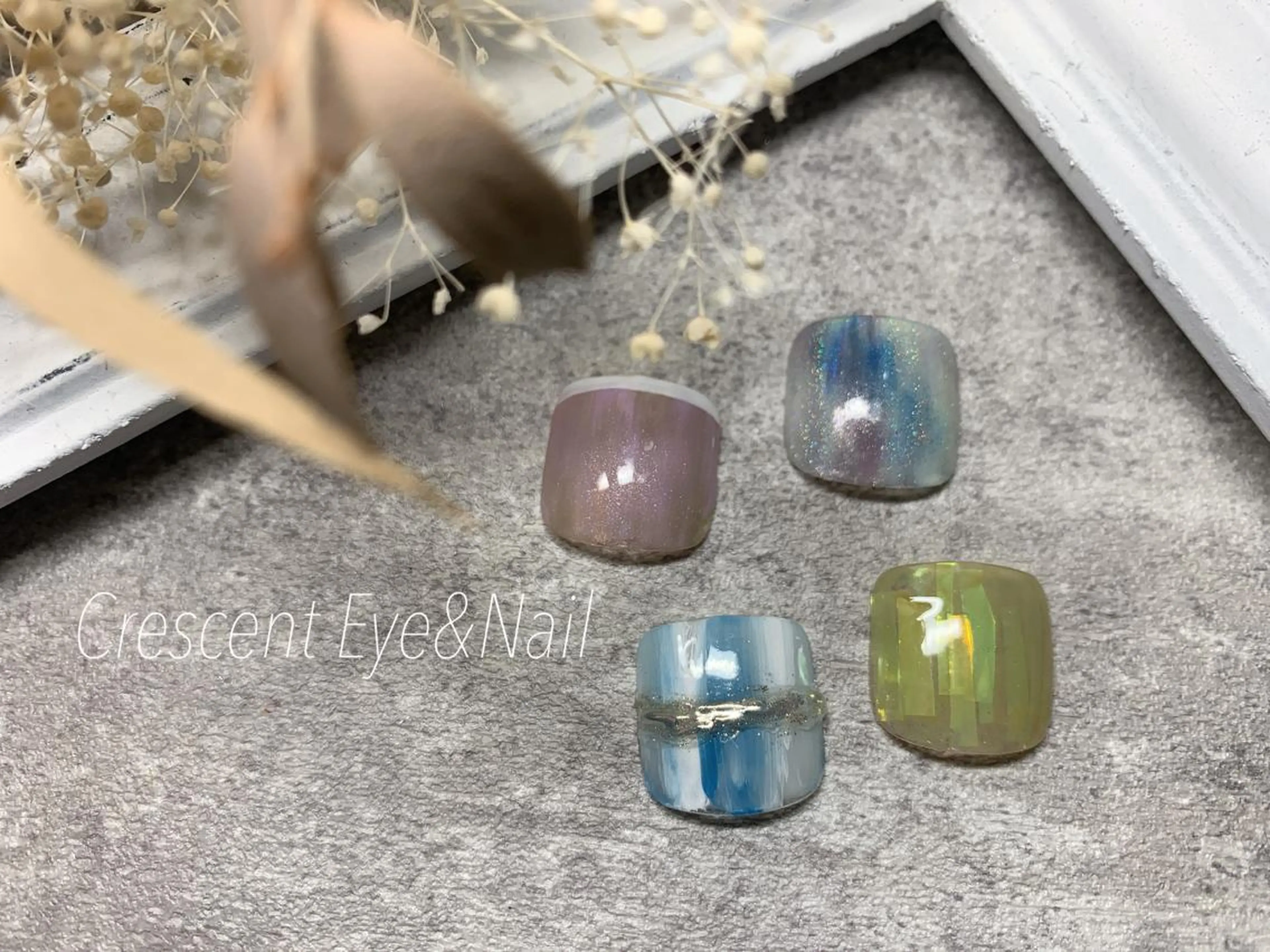 ネイル フットネイル 谷川 薫のネイルデザイン