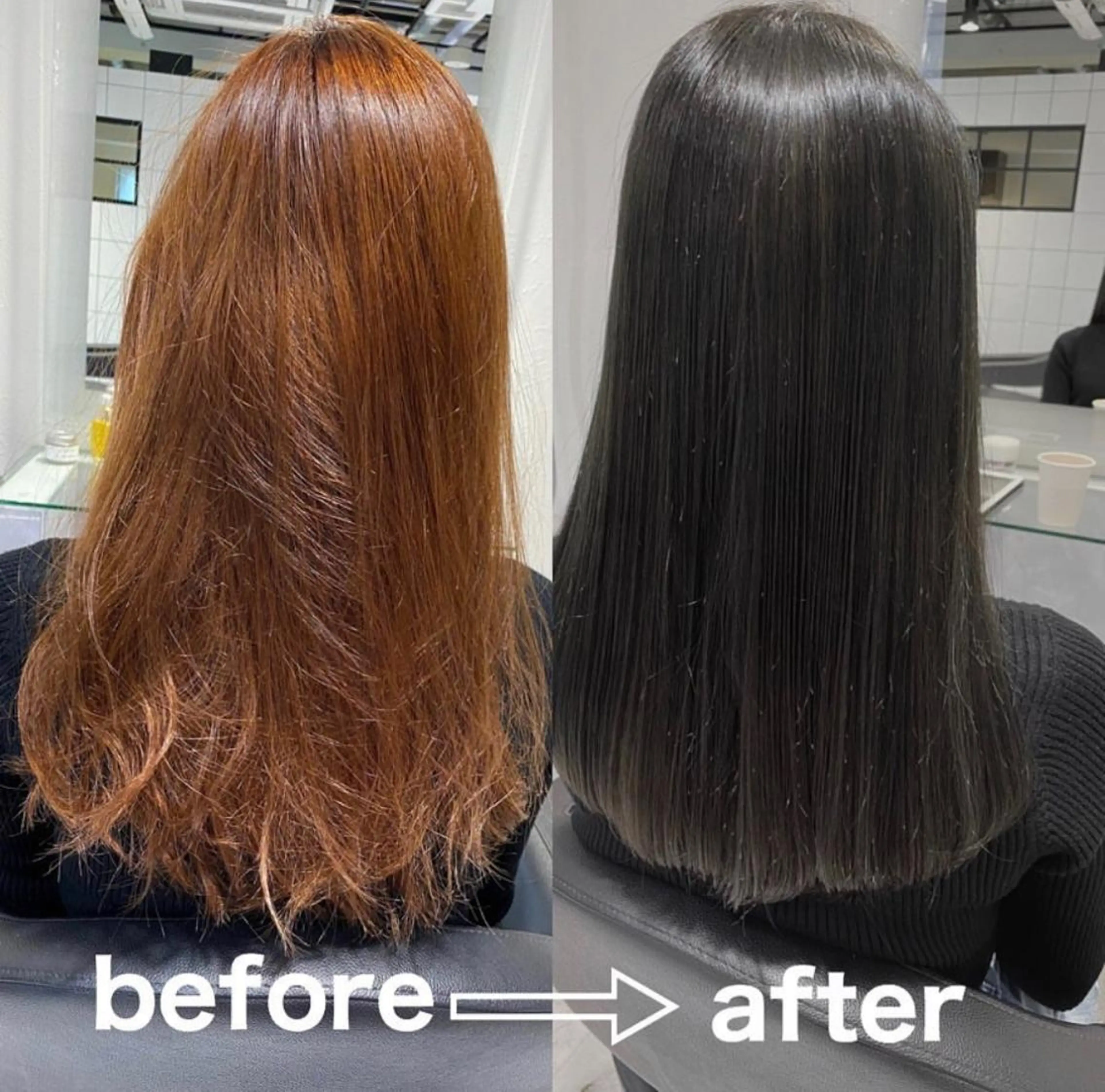 カラー ヘアカラー トリートメント ブリーチなしで 全国から予約殺到♡のヘアスタイル