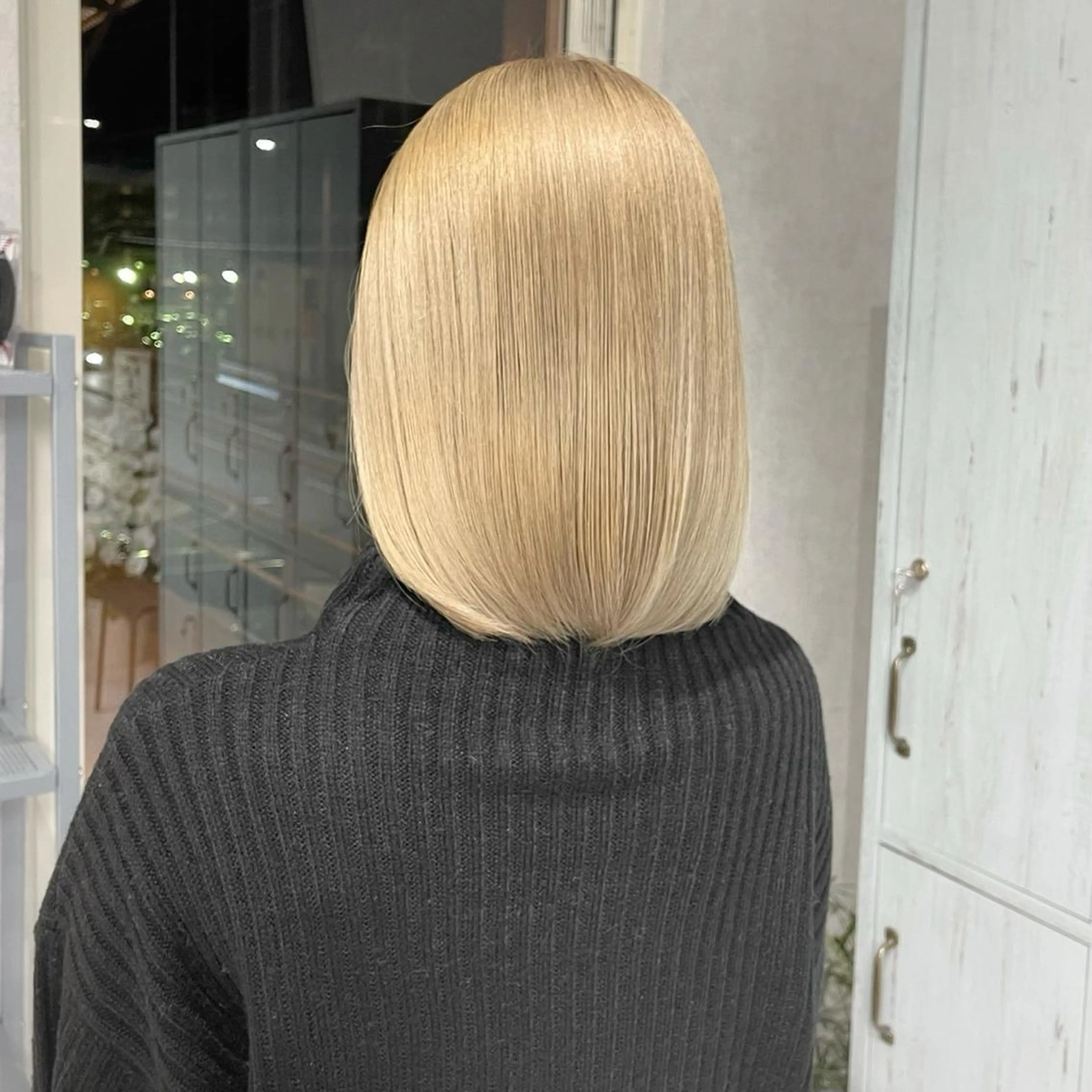 ショート カラー バレイヤージュ デザインカラー ハイライトカラー 外国人風カラー ハイライト カット ヘアカラー トリートメント アンドウ ユウ/ レイヤーカット/韓国のヘアスタイル