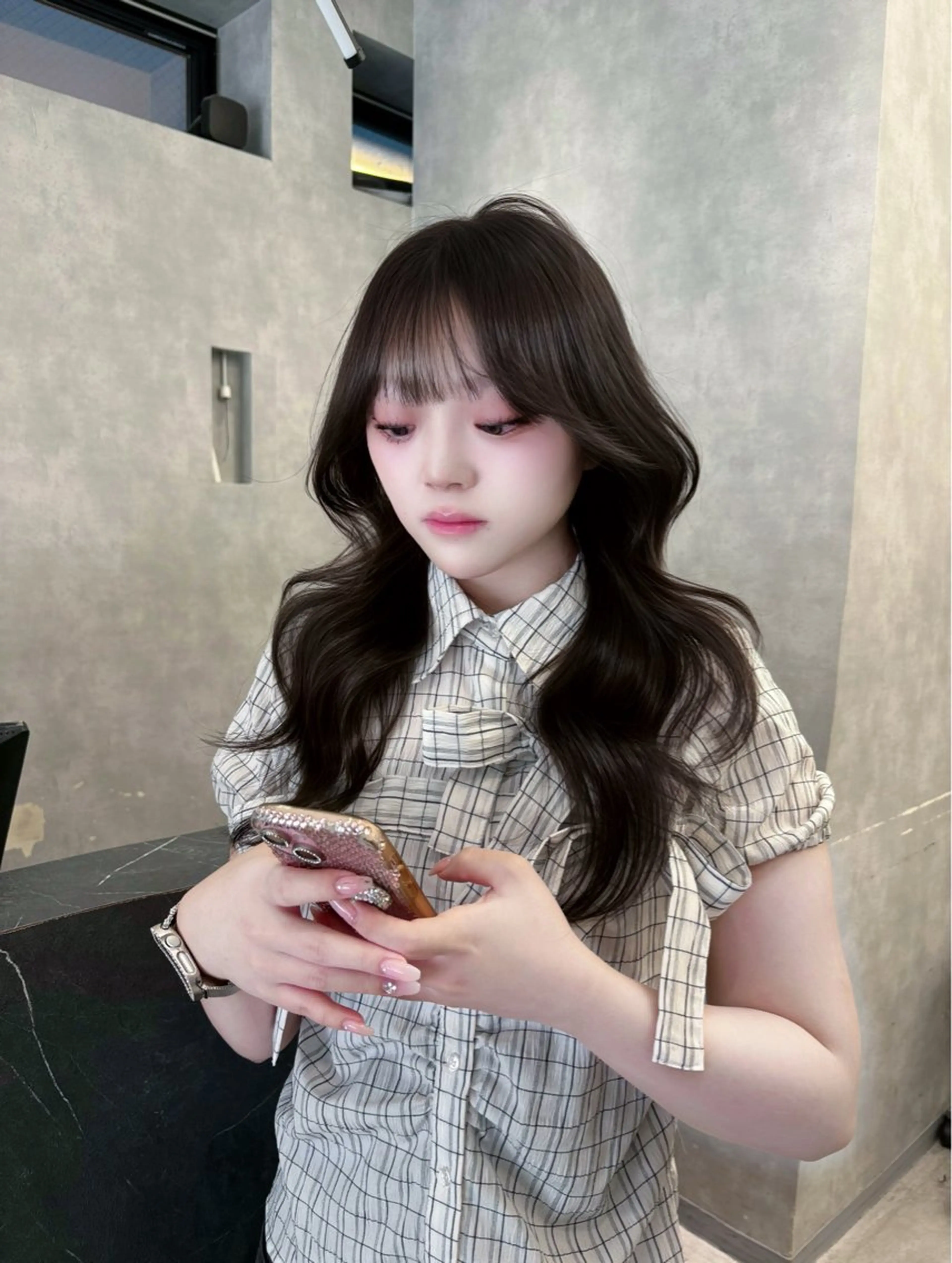 ロング カラー ⛓ワンホンレイヤー 🥀🖤/あいりのヘアスタイル