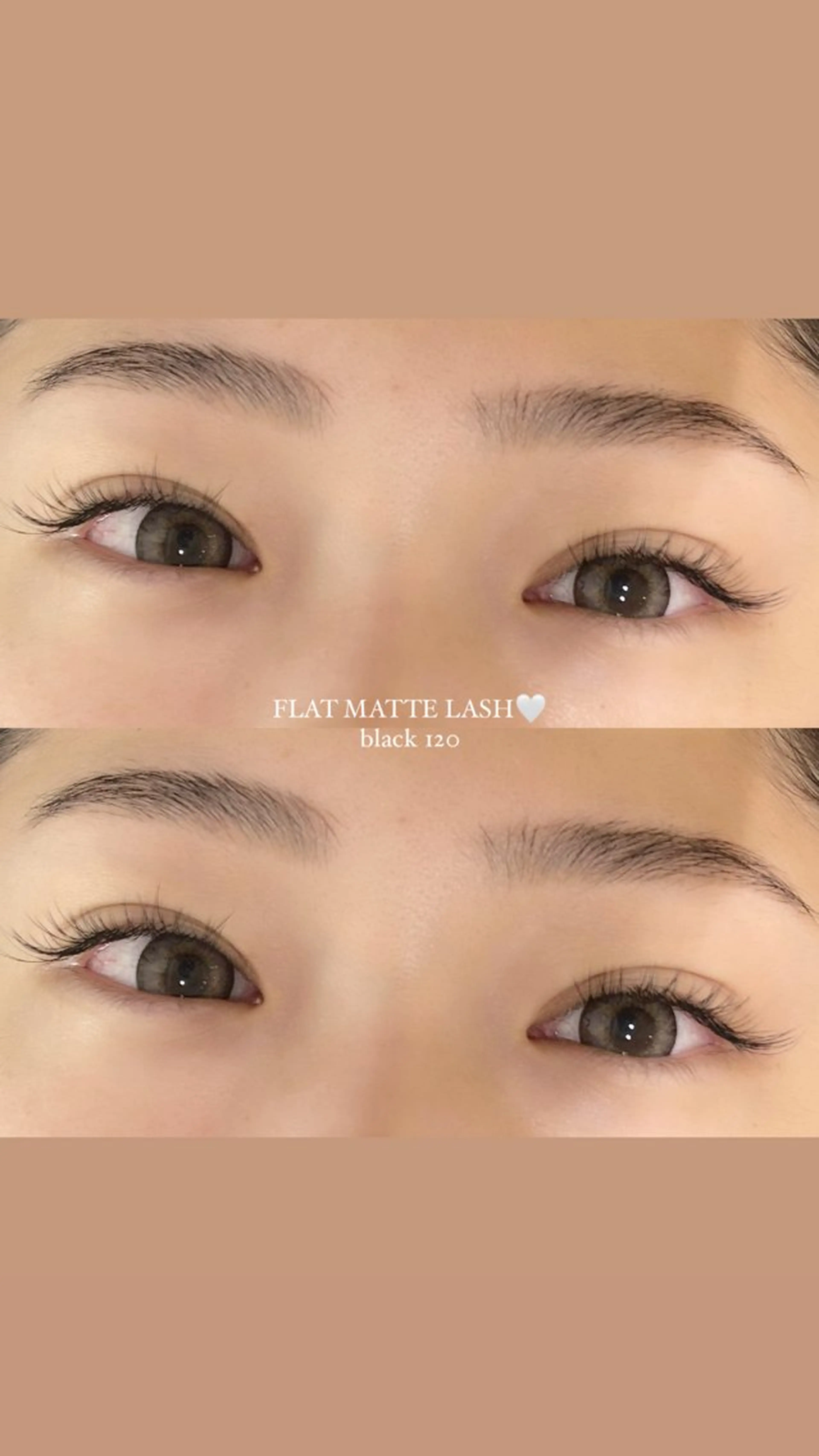 マツエク・マツパ フラットラッシュ セクシー eyelist Umiのマツエク・マツパデザイン