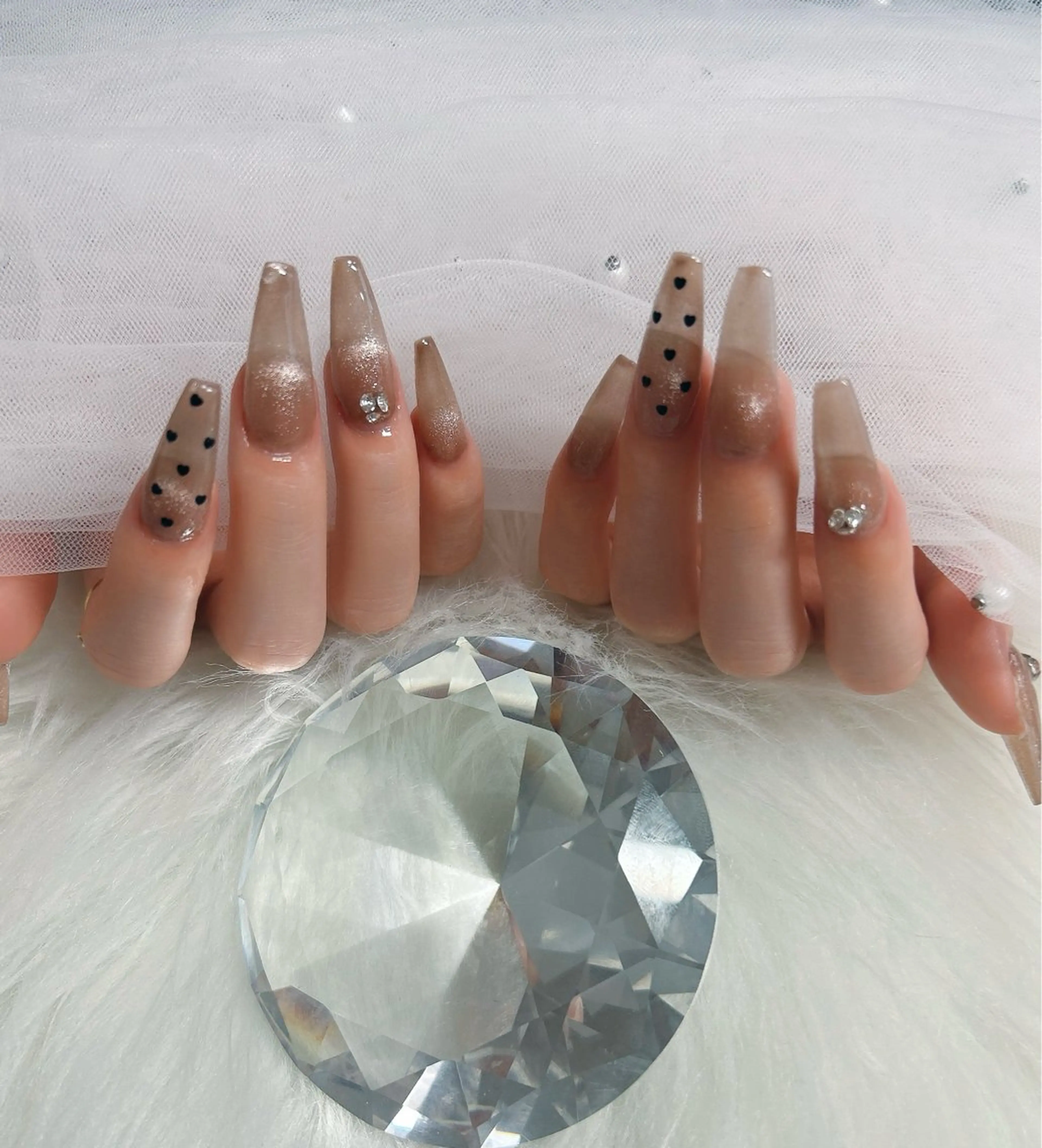 ネイル マグネットネイル Luxe nail rinaのネイルデザイン