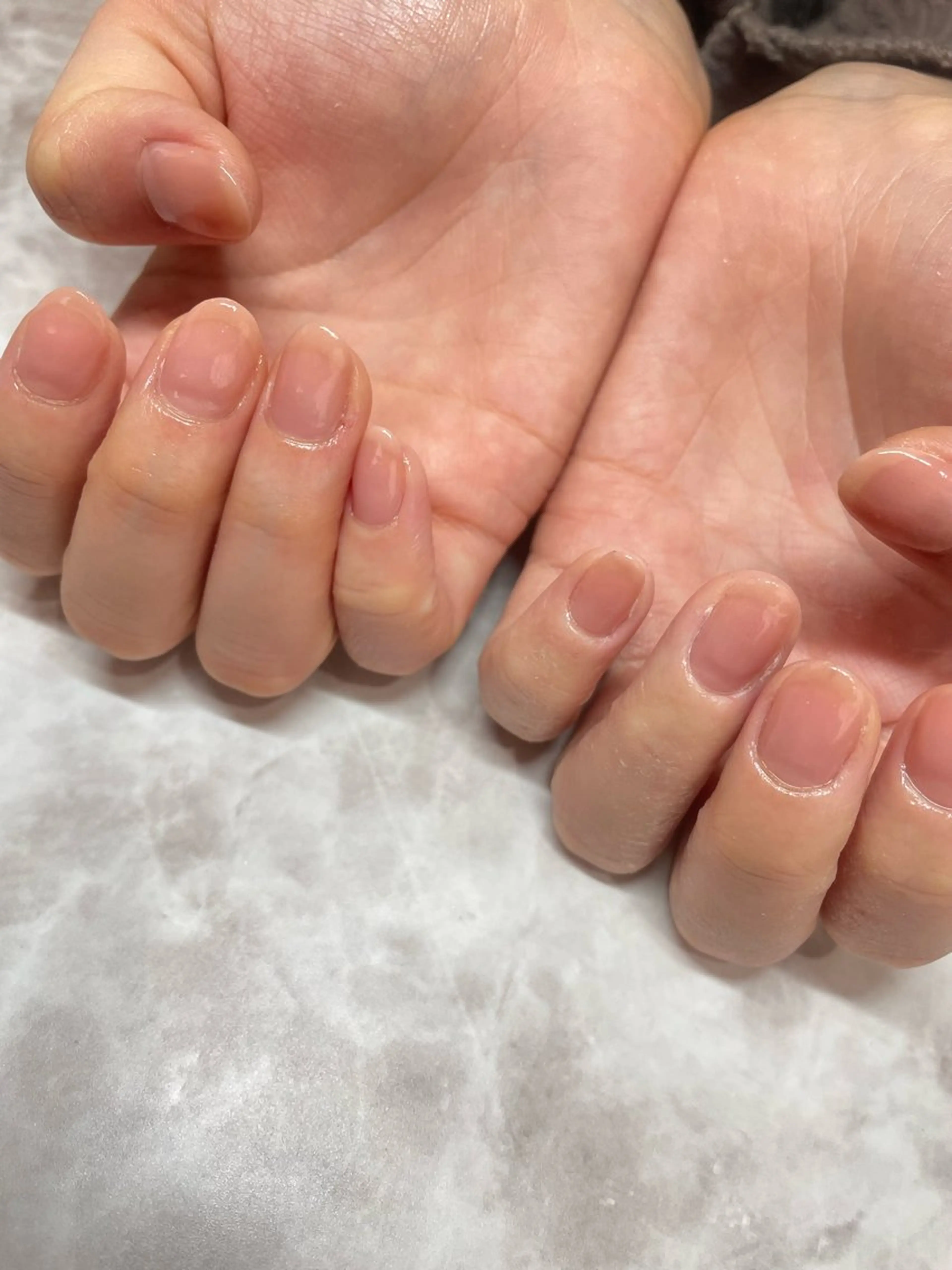 ネイル オフィスネイル ワンカラーネイル ハンドネイル Beautiful Meかえでのネイルデザイン