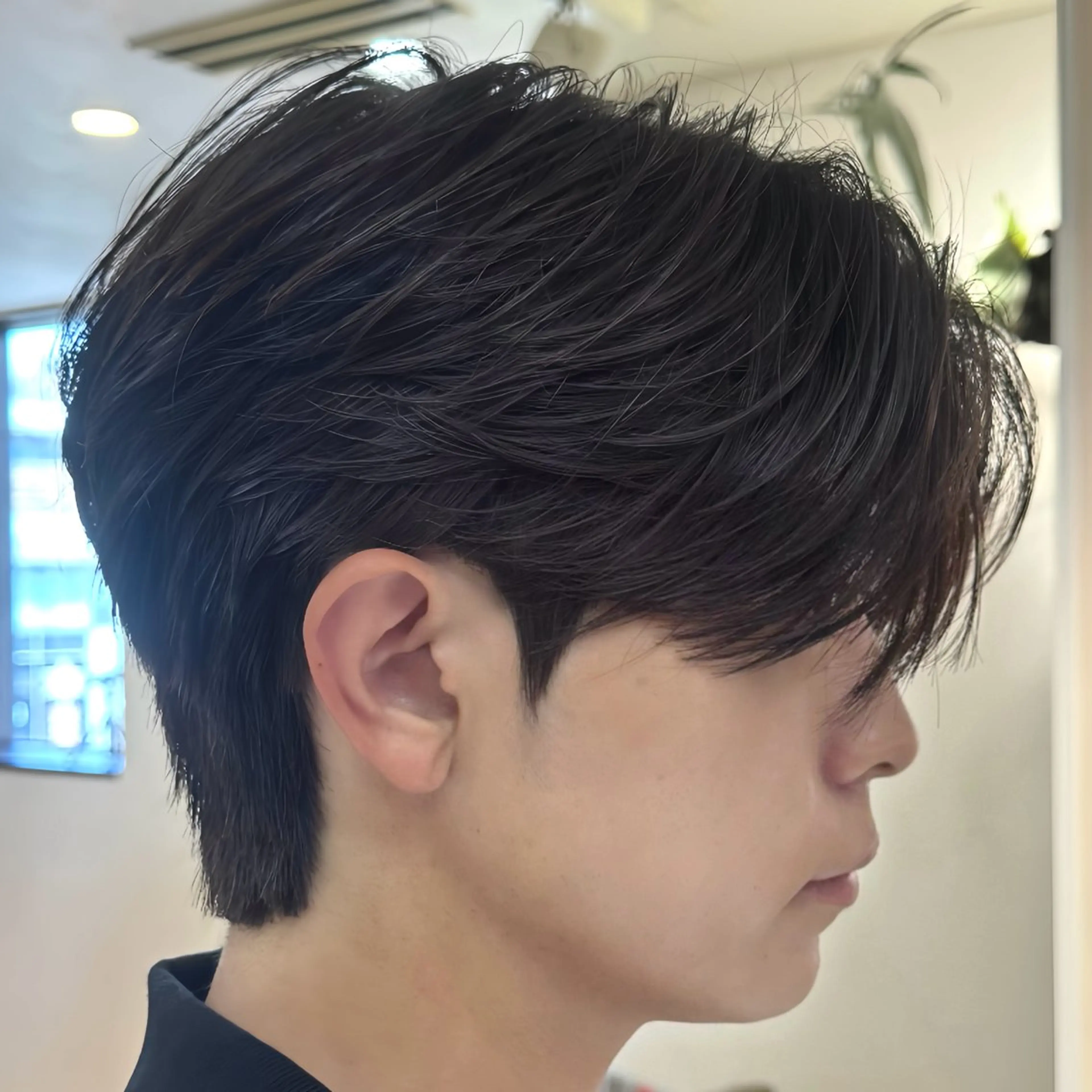 ショート パーマ メンズ カット パーマ トリートメント 吉祥寺/ダウンパーマ メンズ韓国ヘア/桑本のヘアスタイル