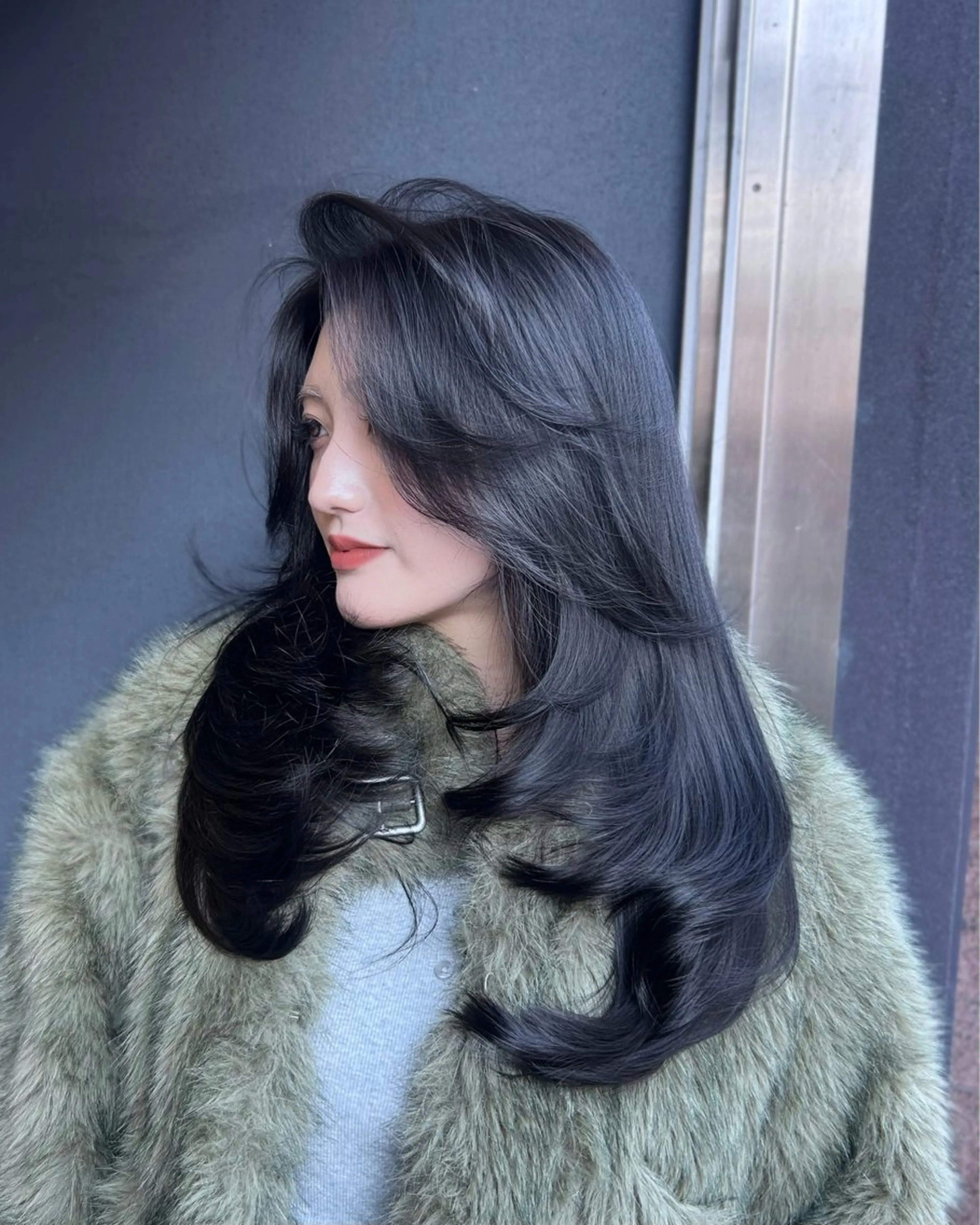 ロング レイヤーカット カット ヘアカラー 大人レイヤー/艶美髪 🇺🇸TOMONAのヘアスタイル