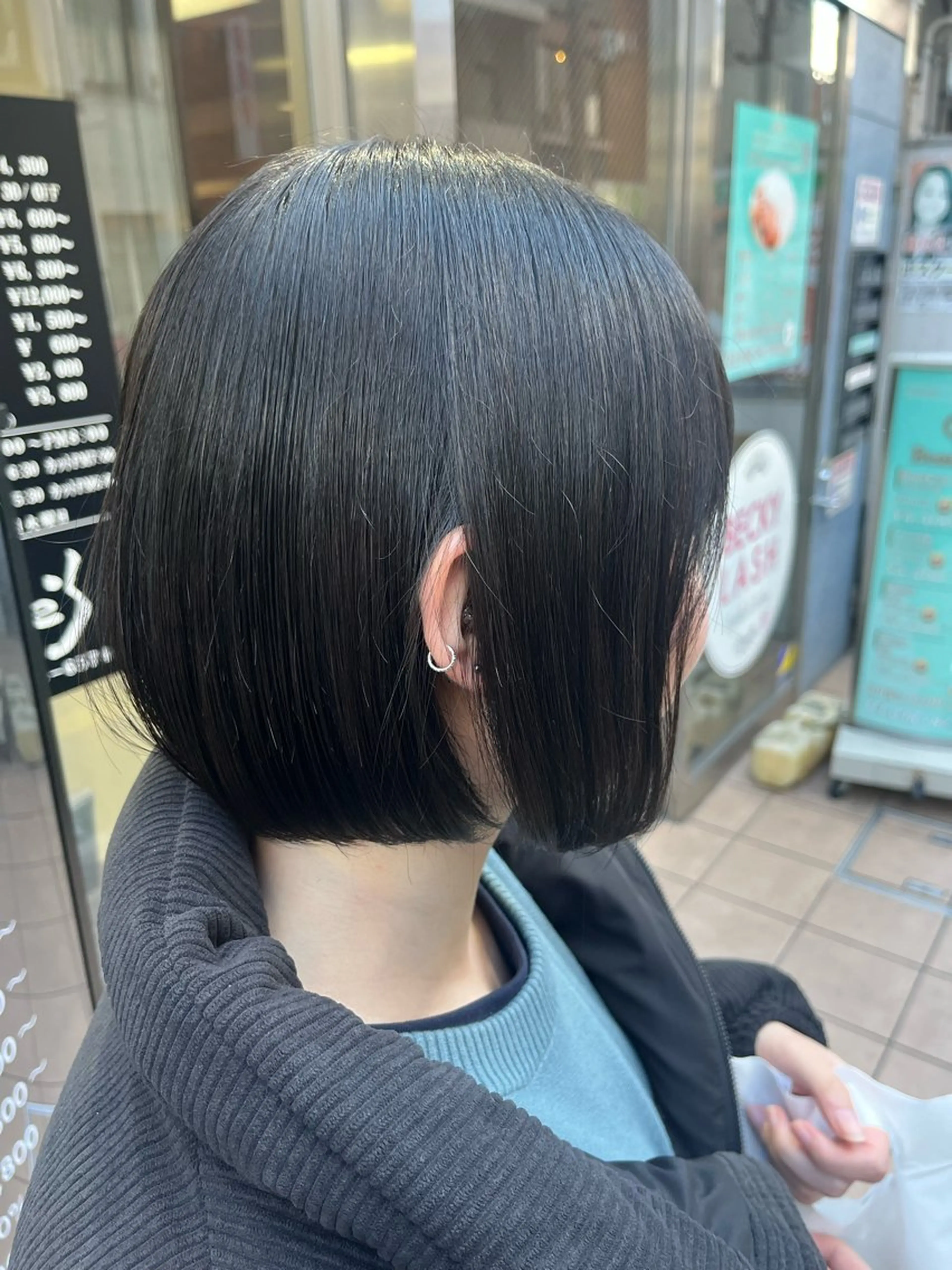 ショート ☘️上村 ☘️髪質 改善/透明感カラーのヘアスタイル