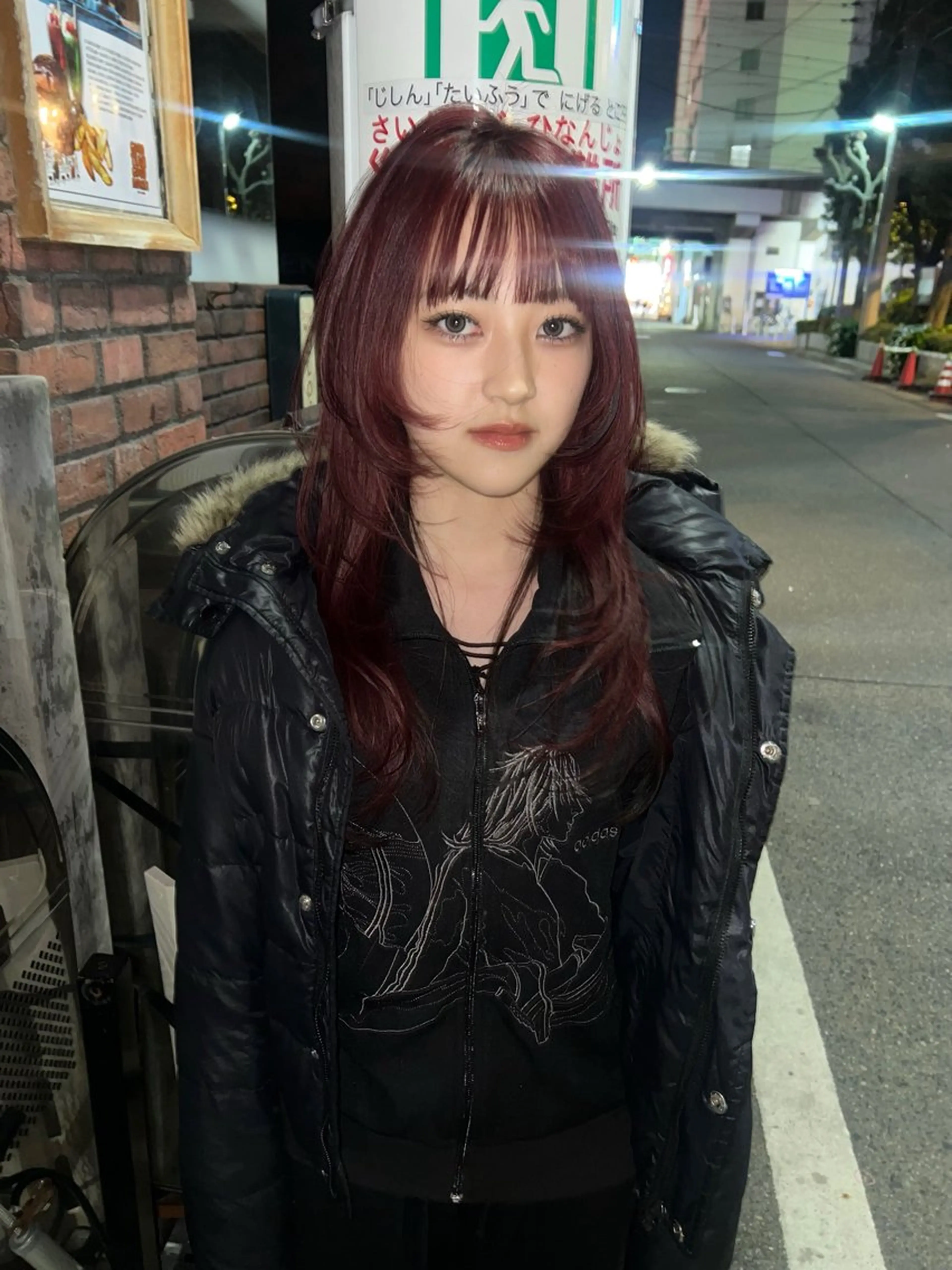 ロング 室屋 鈴音のヘアスタイル