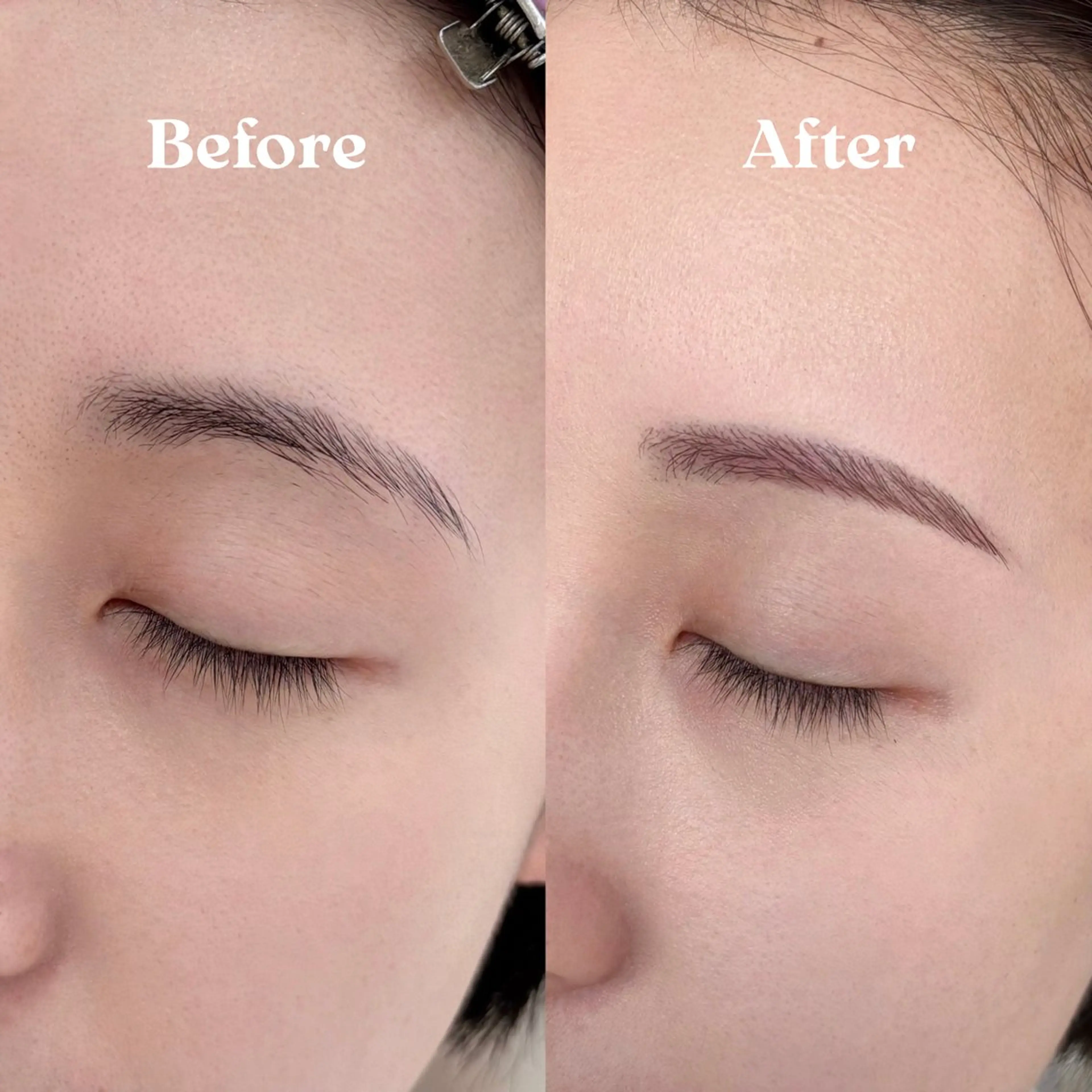 【アイブロウ/メイクなし】美眉スタイリング[眉毛ワックス+眉カット]🌷の写真