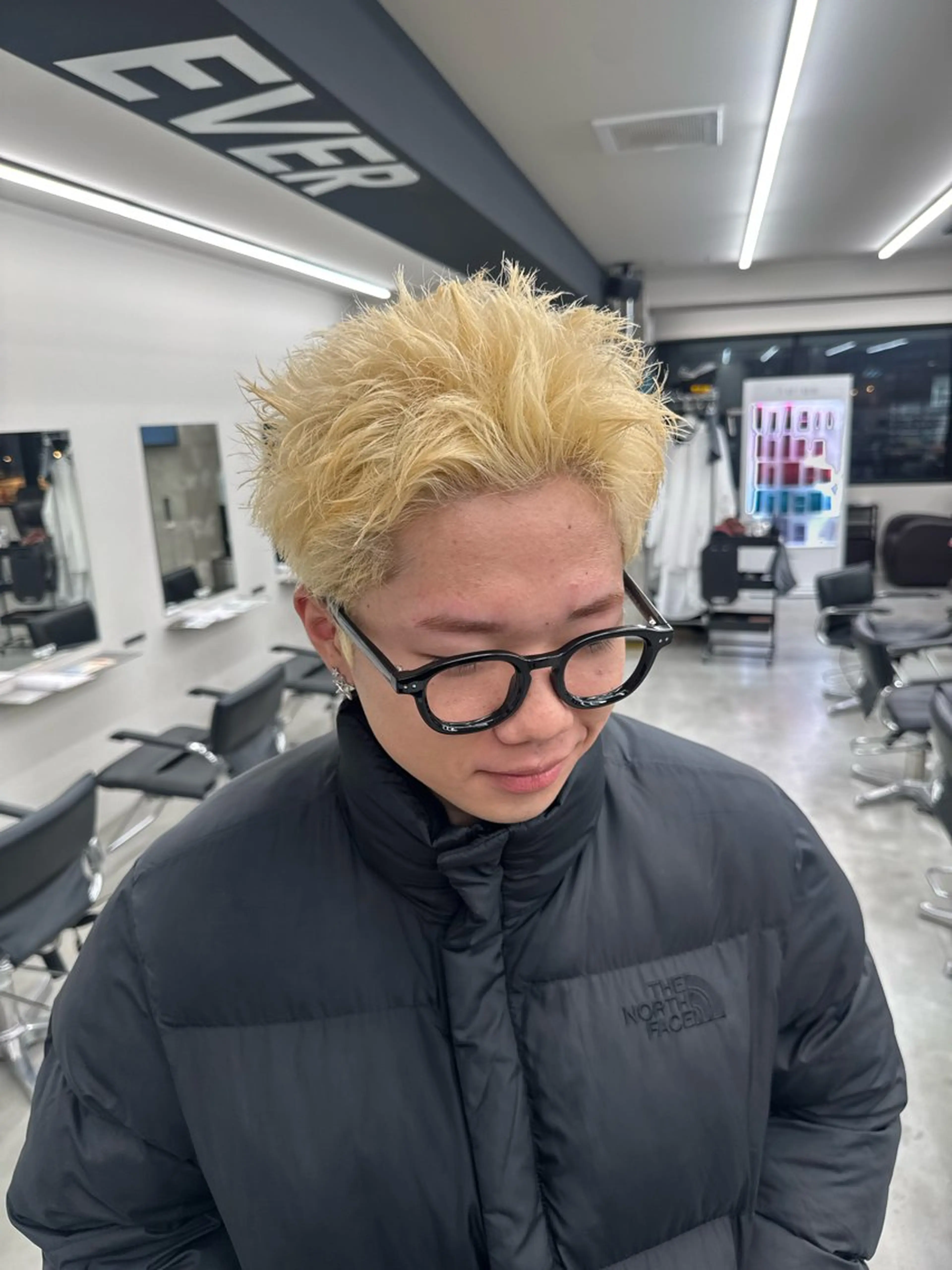 メンズ メンズブリーチ スパイキーショート ヘアカラー 優菜/ メンズパーマのヘアスタイル