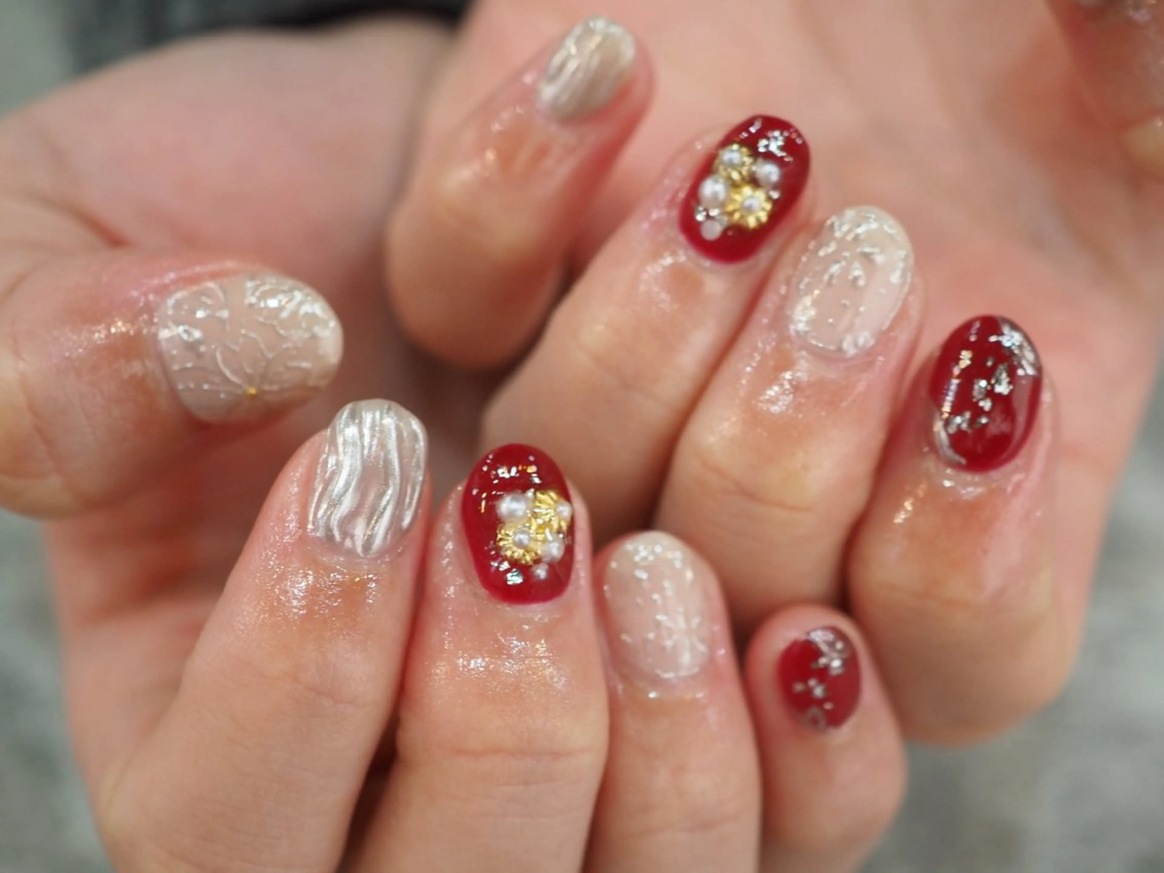 ネイル ハンドネイル glaNje shioriのネイルデザイン