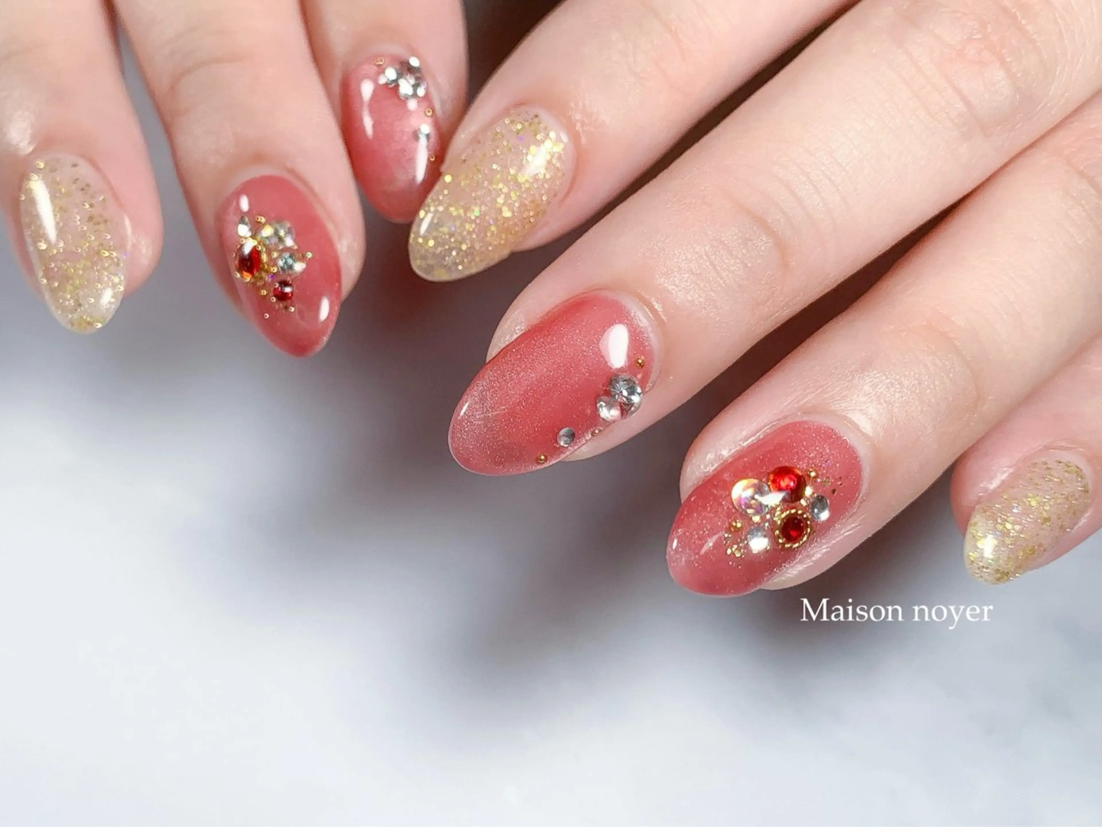 ネイル ハンドネイル Maison noyerのネイルデザイン