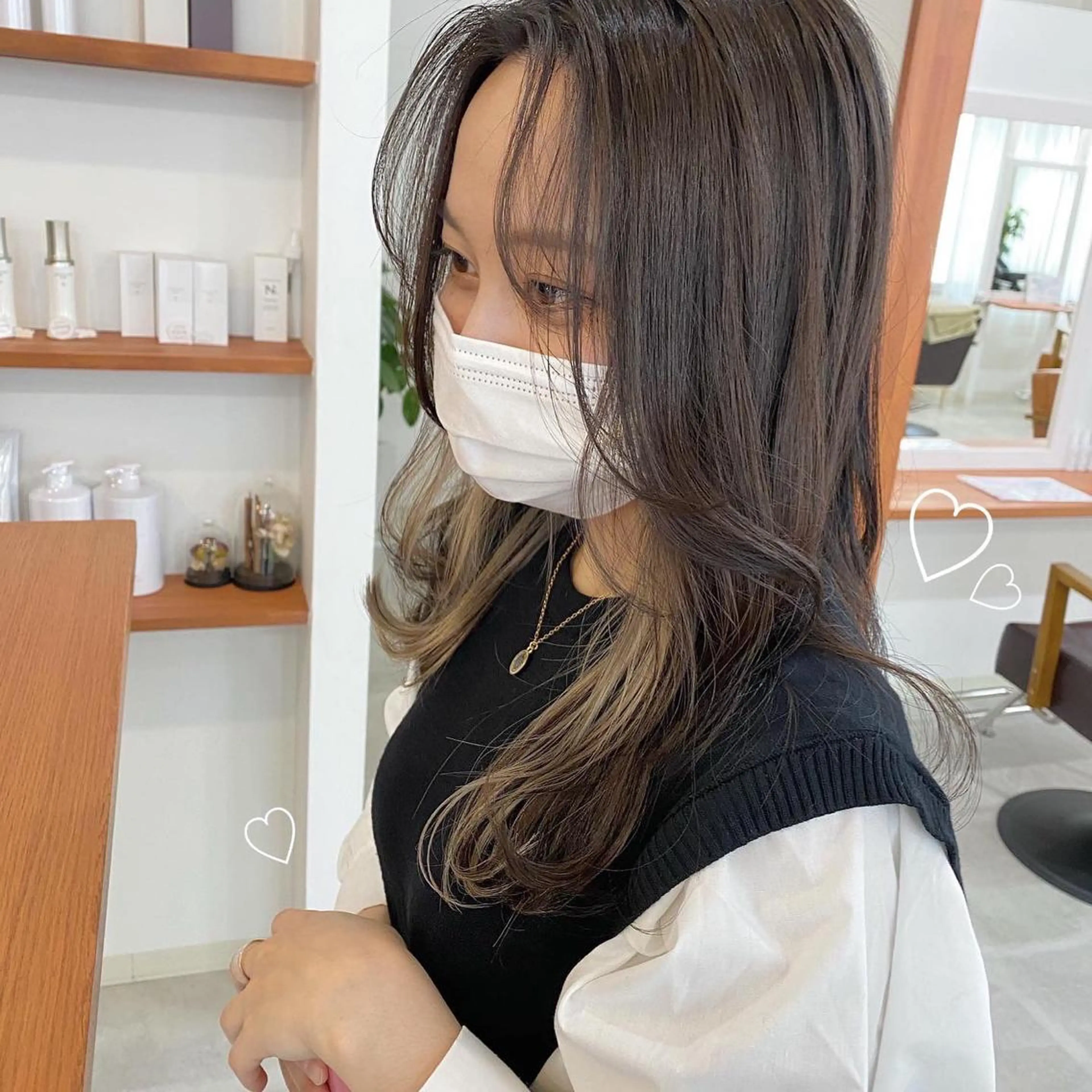 【前髪パーマ】カット＋前髪パーマ＋トリートメント11000円の写真